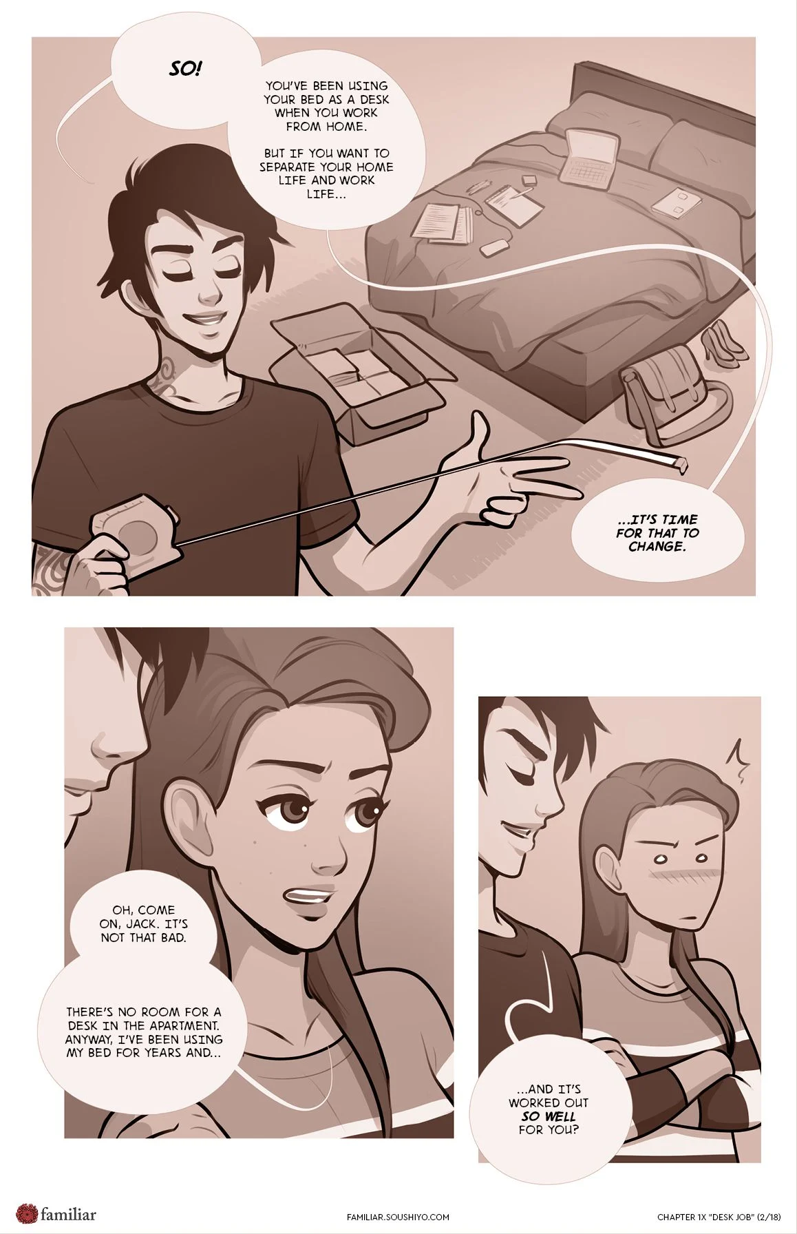 Familiar [Soushiyo] Chapter 07.5 - Desk Job - Page 3