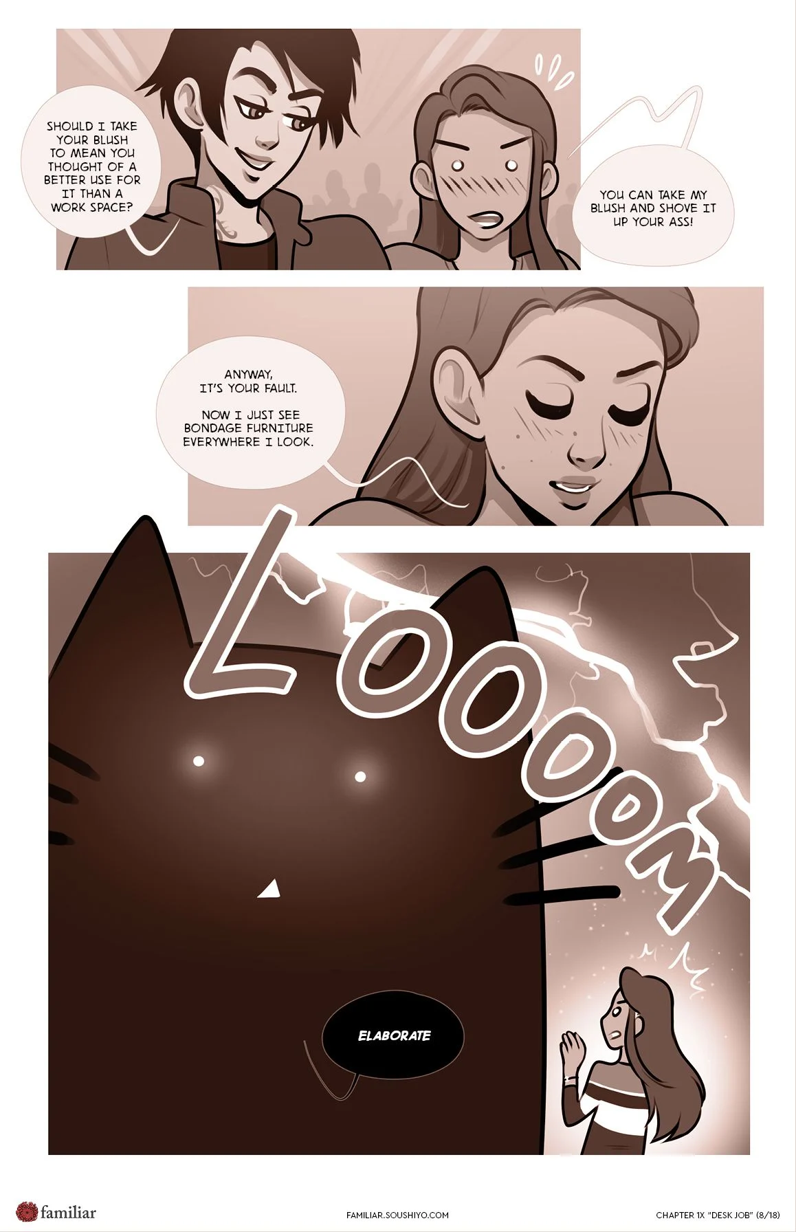 Familiar [Soushiyo] Chapter 07.5 - Desk Job - Page 9