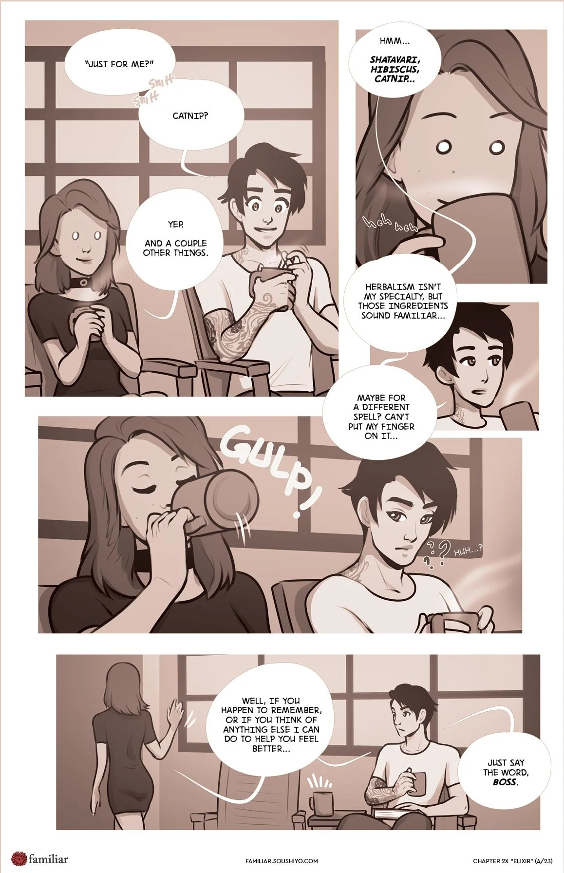 Familiar [Soushiyo] Chapter 08.5 - Elixir - Page 5