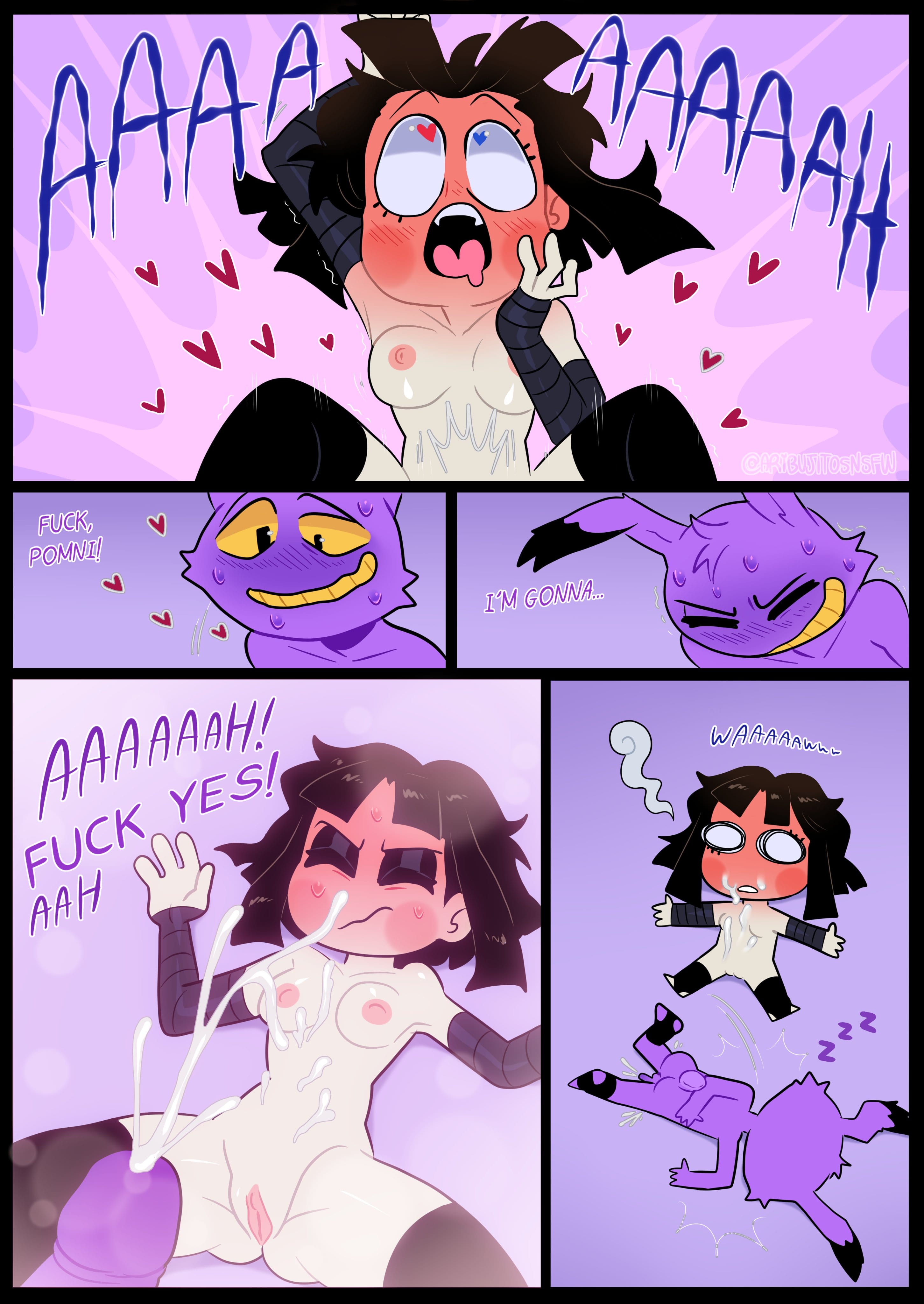 The Amazing Digital Fight Club (The Amazing Digital Circus) [Aricueva] Chapter 1 - Page 21