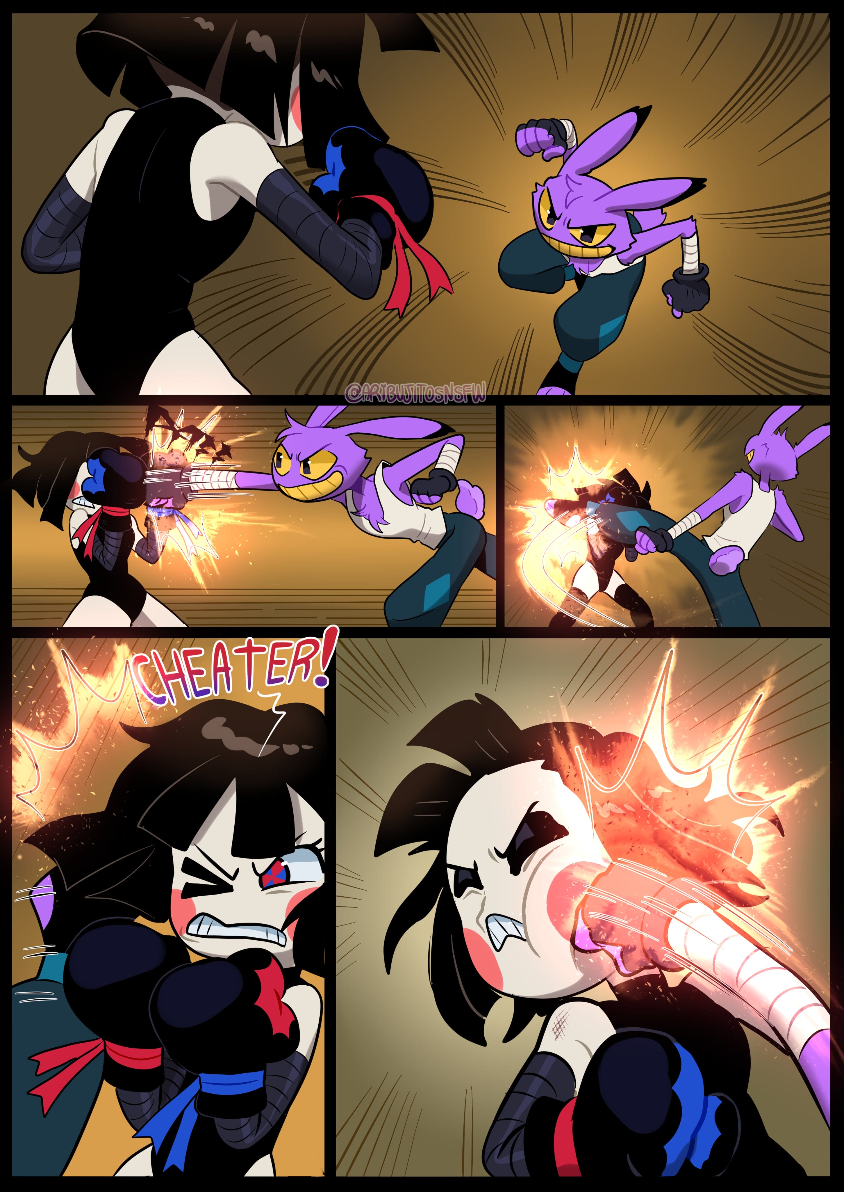 The Amazing Digital Fight Club (The Amazing Digital Circus) [Aricueva] Chapter 1 - Page 3
