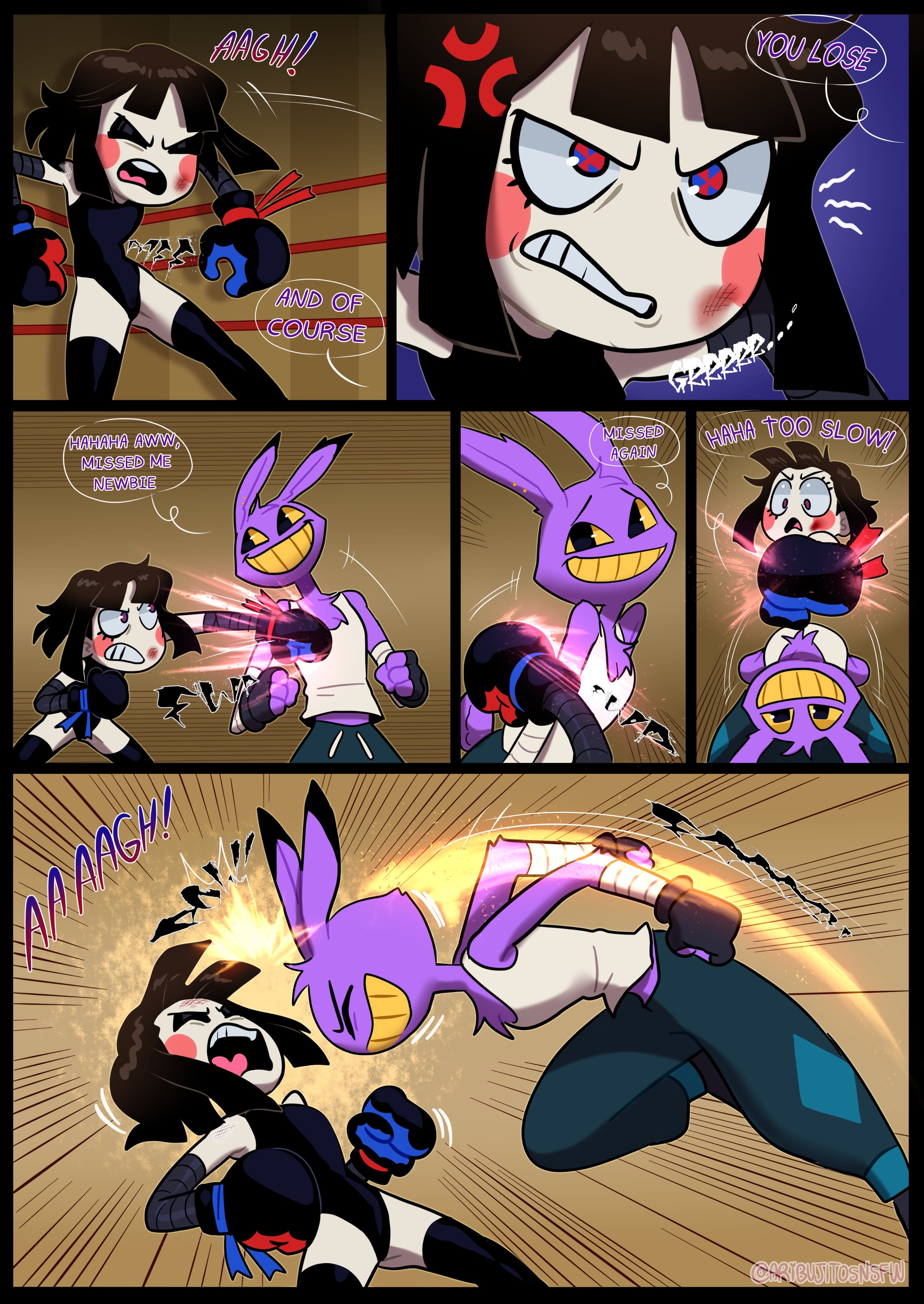 The Amazing Digital Fight Club (The Amazing Digital Circus) [Aricueva] Chapter 1 - Page 4