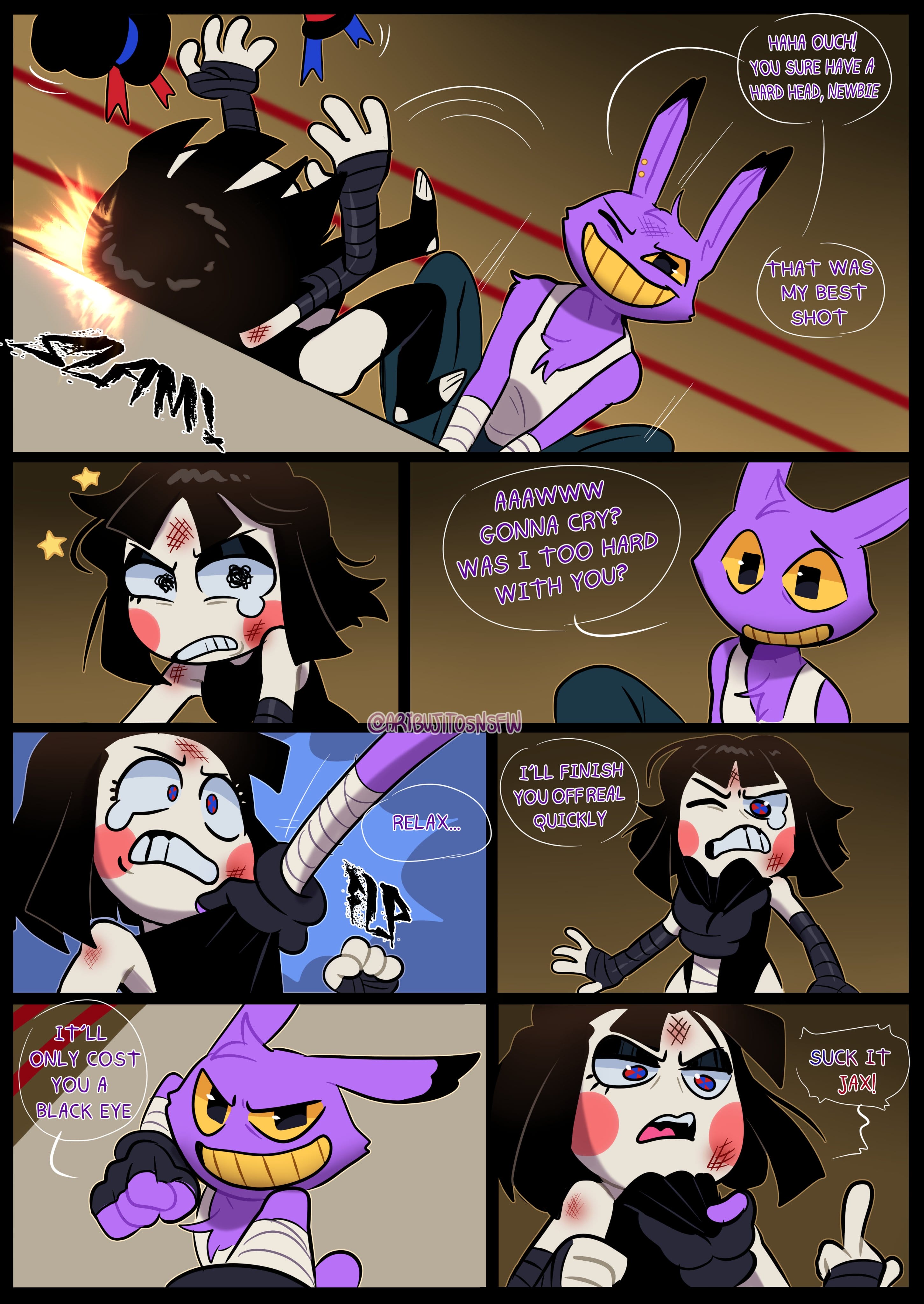 The Amazing Digital Fight Club (The Amazing Digital Circus) [Aricueva] Chapter 1 - Page 5