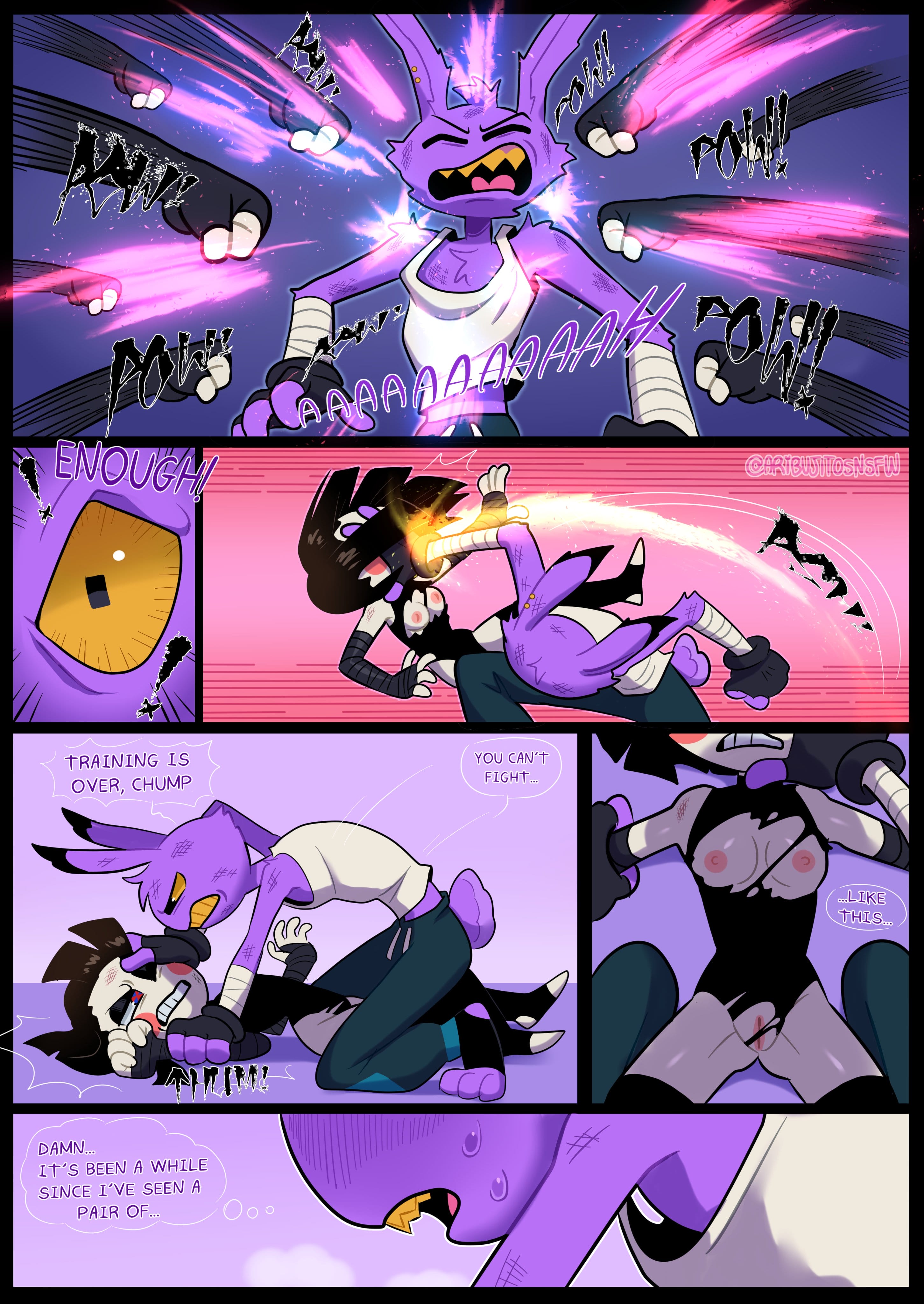 The Amazing Digital Fight Club (The Amazing Digital Circus) [Aricueva] Chapter 1 - Page 7