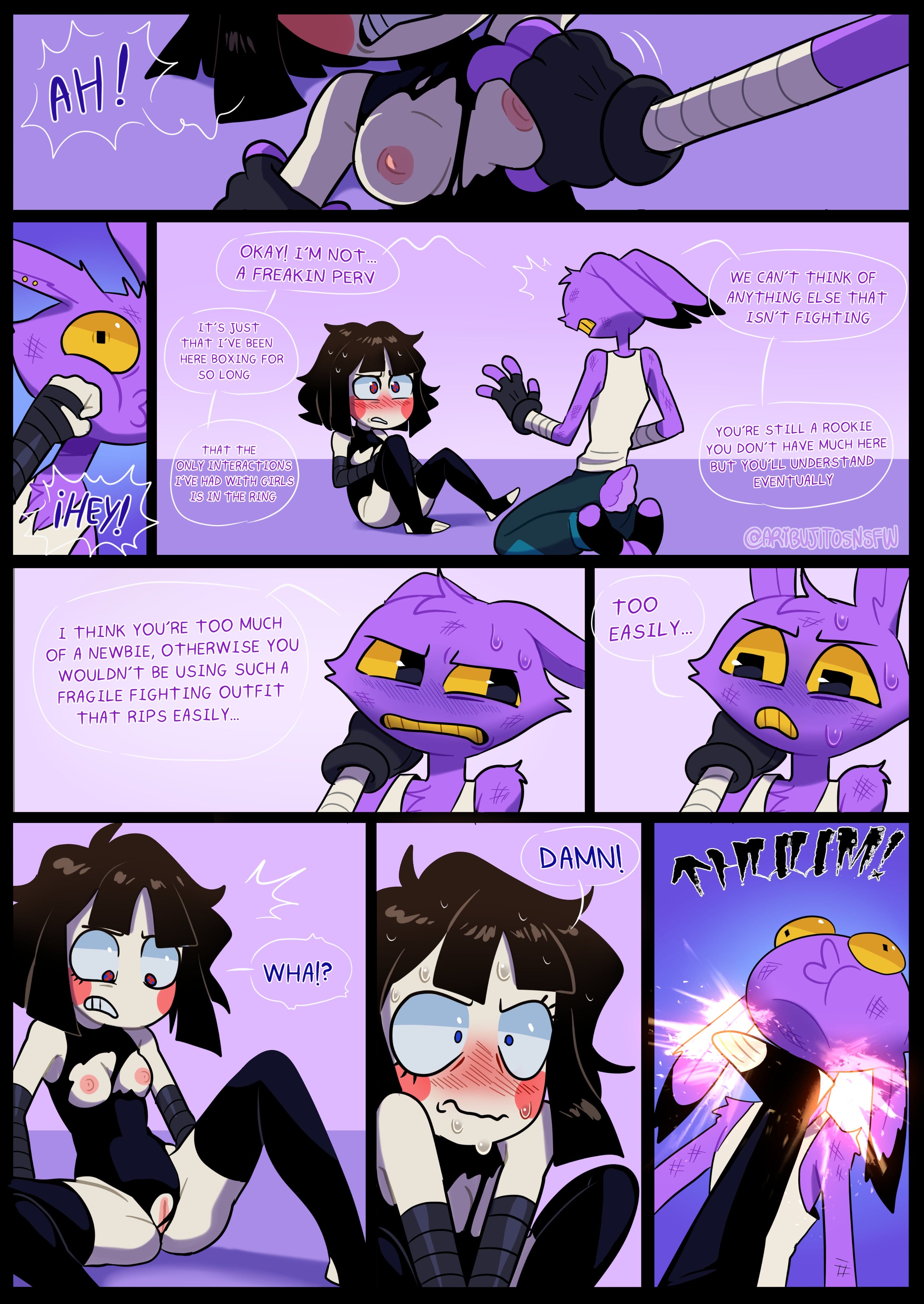 The Amazing Digital Fight Club (The Amazing Digital Circus) [Aricueva] Chapter 1 - Page 8