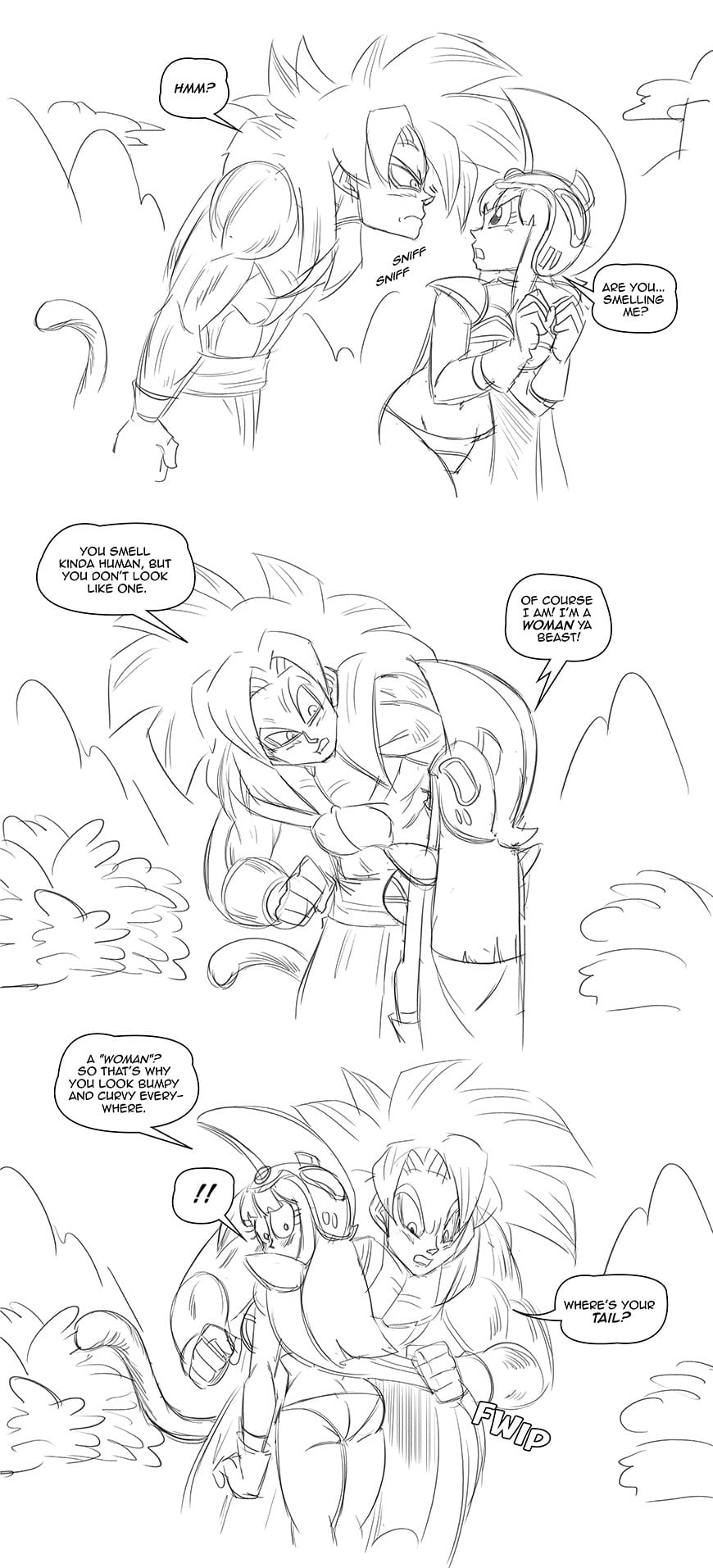 Mate of the Monkey King (Dragon Ball GT) [FunsexyDB] Chapter 1 - Page 13