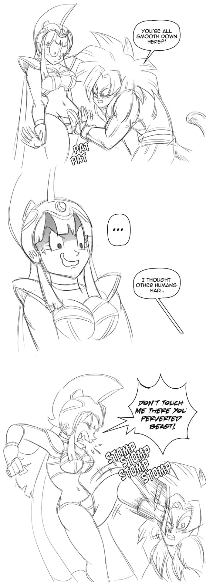 Mate of the Monkey King (Dragon Ball GT) [FunsexyDB] Chapter 1 - Page 15