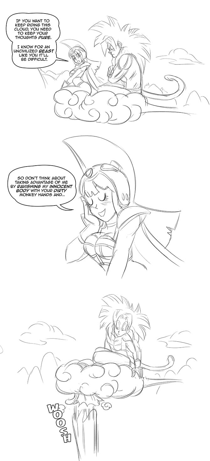 Mate of the Monkey King (Dragon Ball GT) [FunsexyDB] Chapter 1 - Page 18
