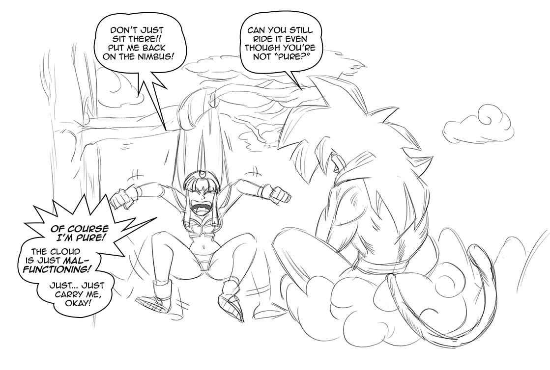 Mate of the Monkey King (Dragon Ball GT) [FunsexyDB] Chapter 1 - Page 19