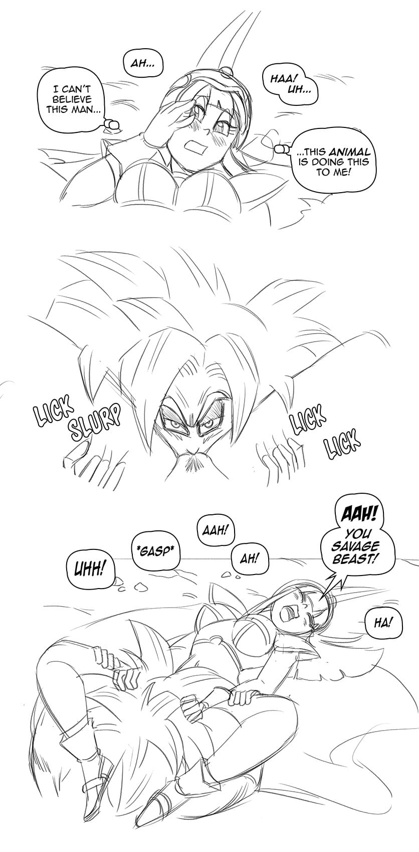 Mate of the Monkey King (Dragon Ball GT) [FunsexyDB] Chapter 1 - Page 31