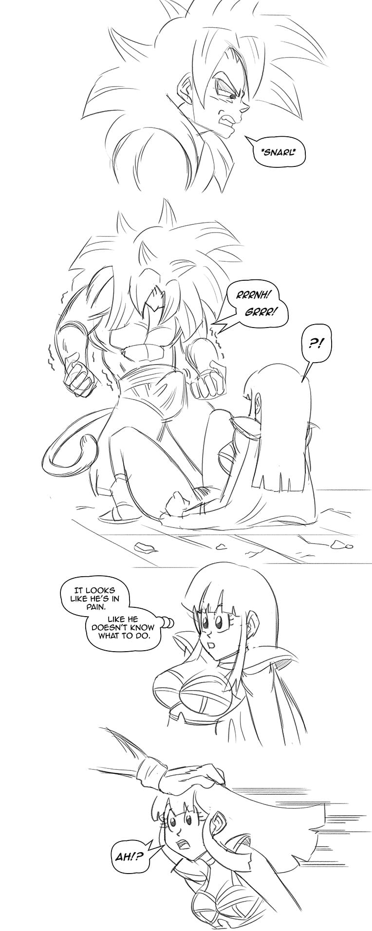 Mate of the Monkey King (Dragon Ball GT) [FunsexyDB] Chapter 1 - Page 33