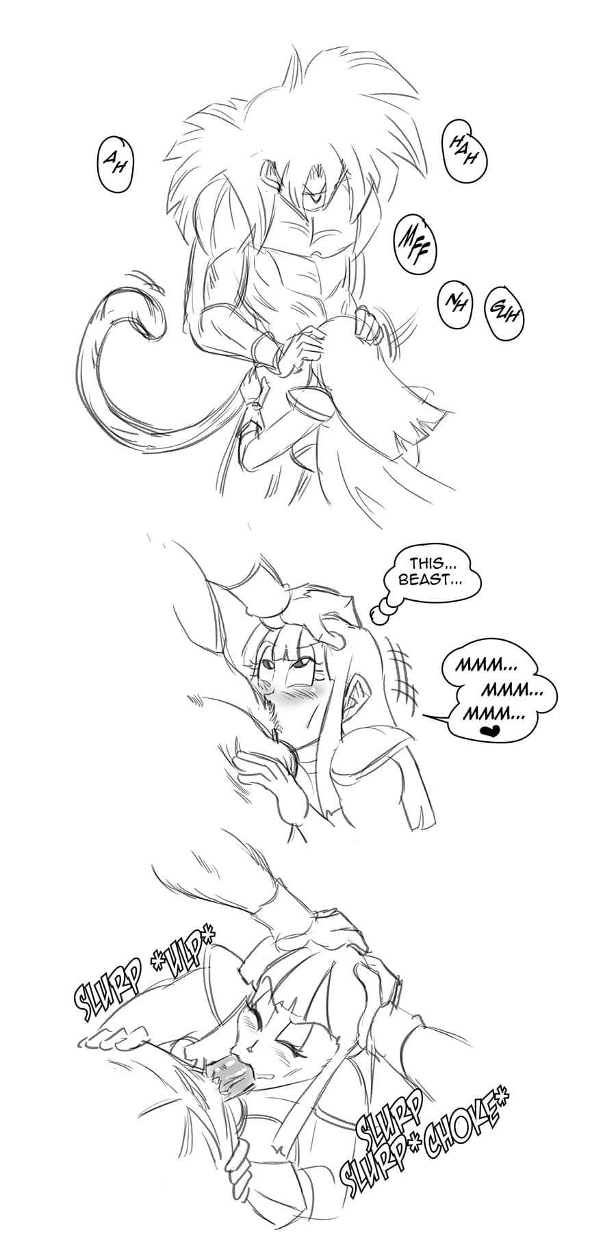 Mate of the Monkey King (Dragon Ball GT) [FunsexyDB] Chapter 1 - Page 38