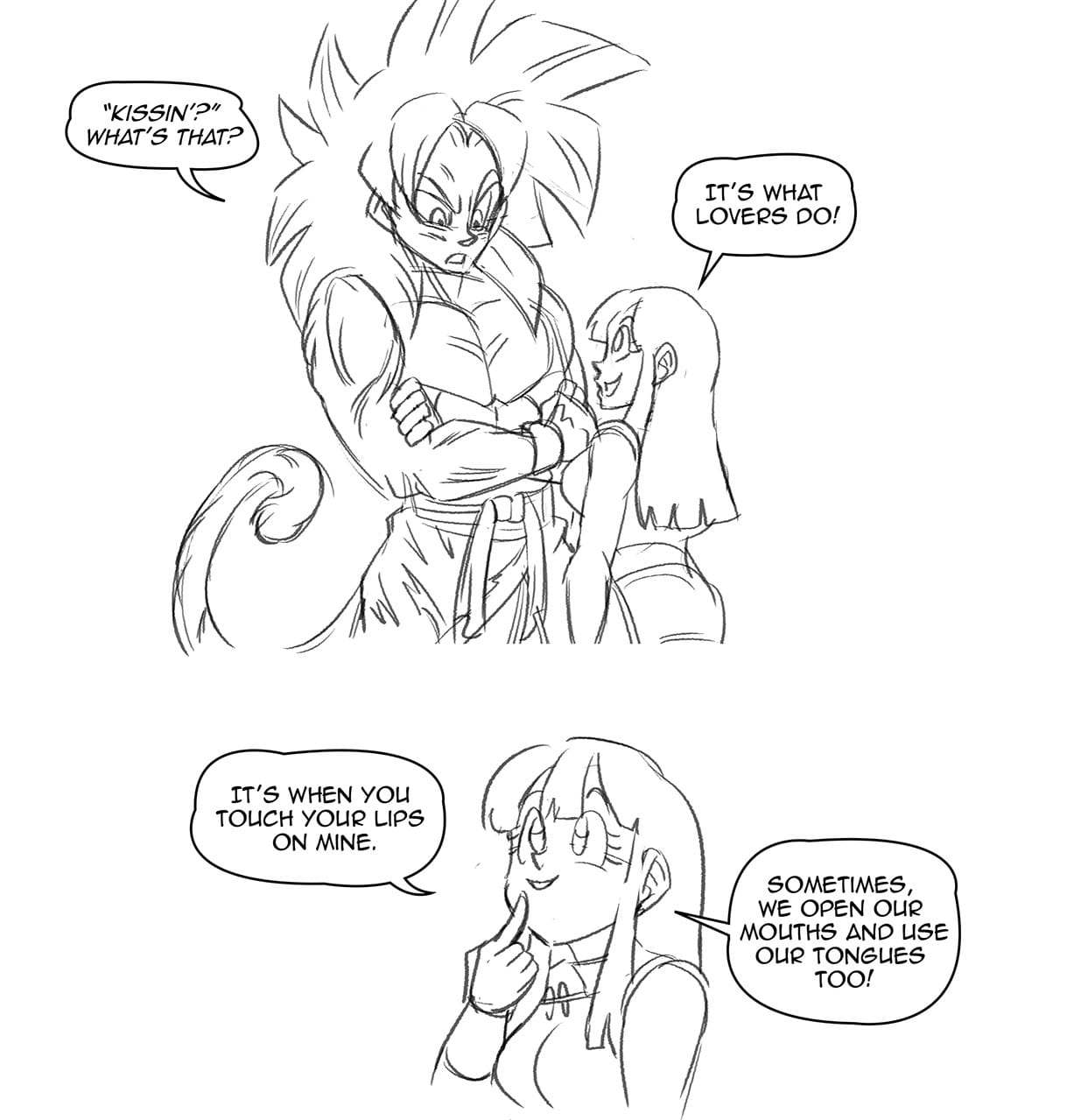 Mate of the Monkey King (Dragon Ball GT) [FunsexyDB] Chapter 1 - Page 4