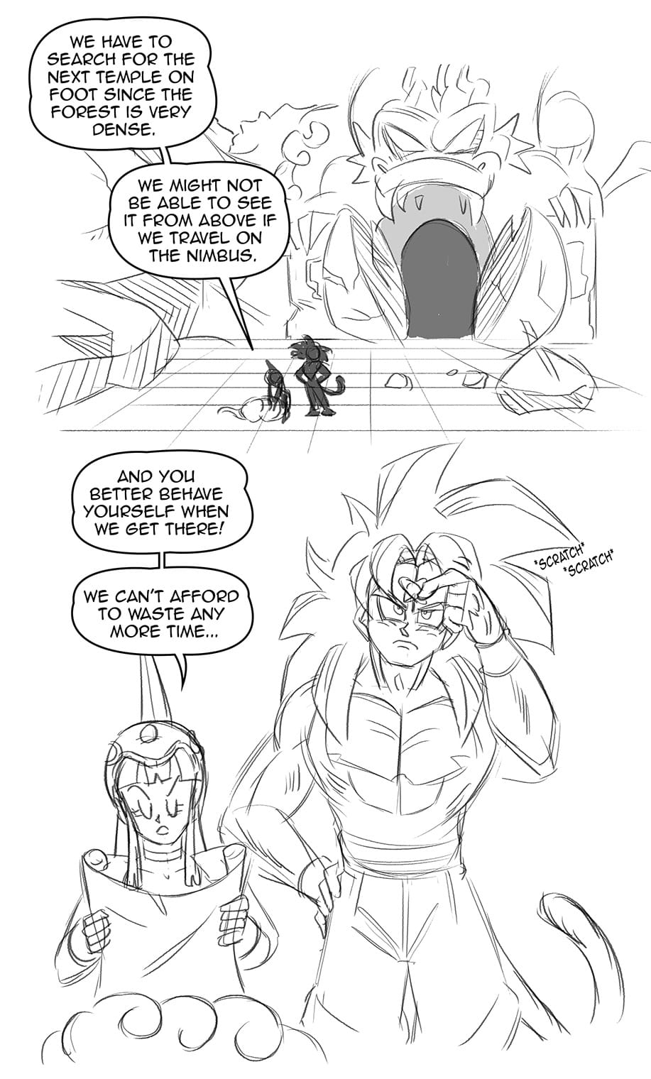 Mate of the Monkey King (Dragon Ball GT) [FunsexyDB] Chapter 1 - Page 53