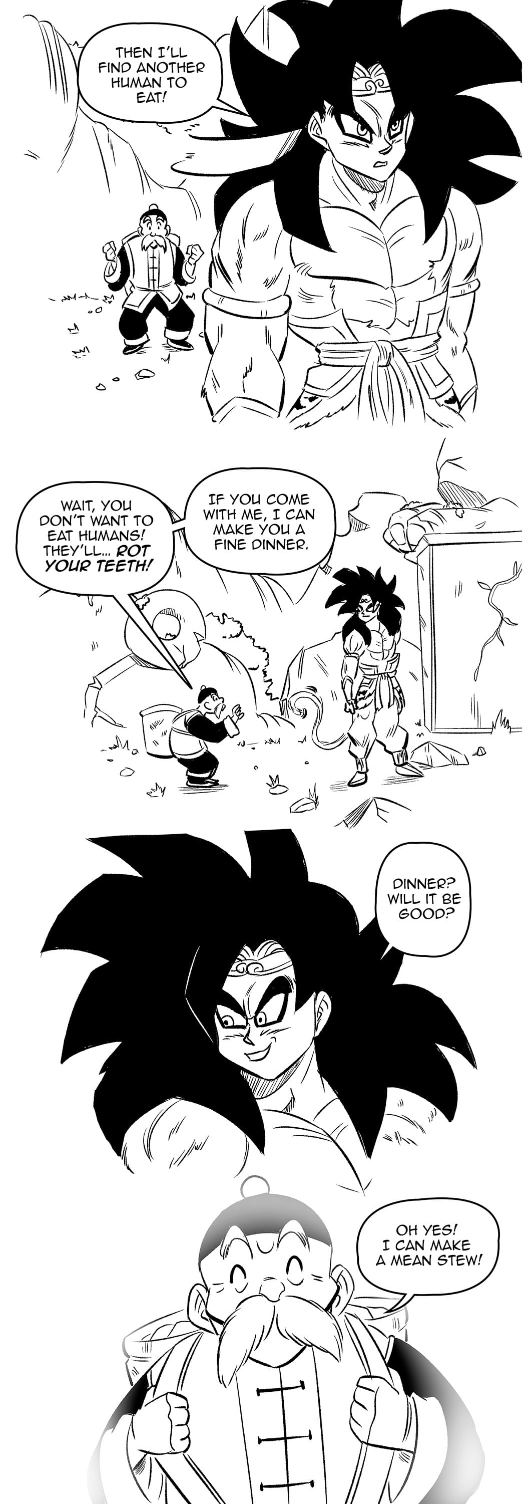 Mate of the Monkey King (Dragon Ball GT) [FunsexyDB] Chapter 2 - Page 10