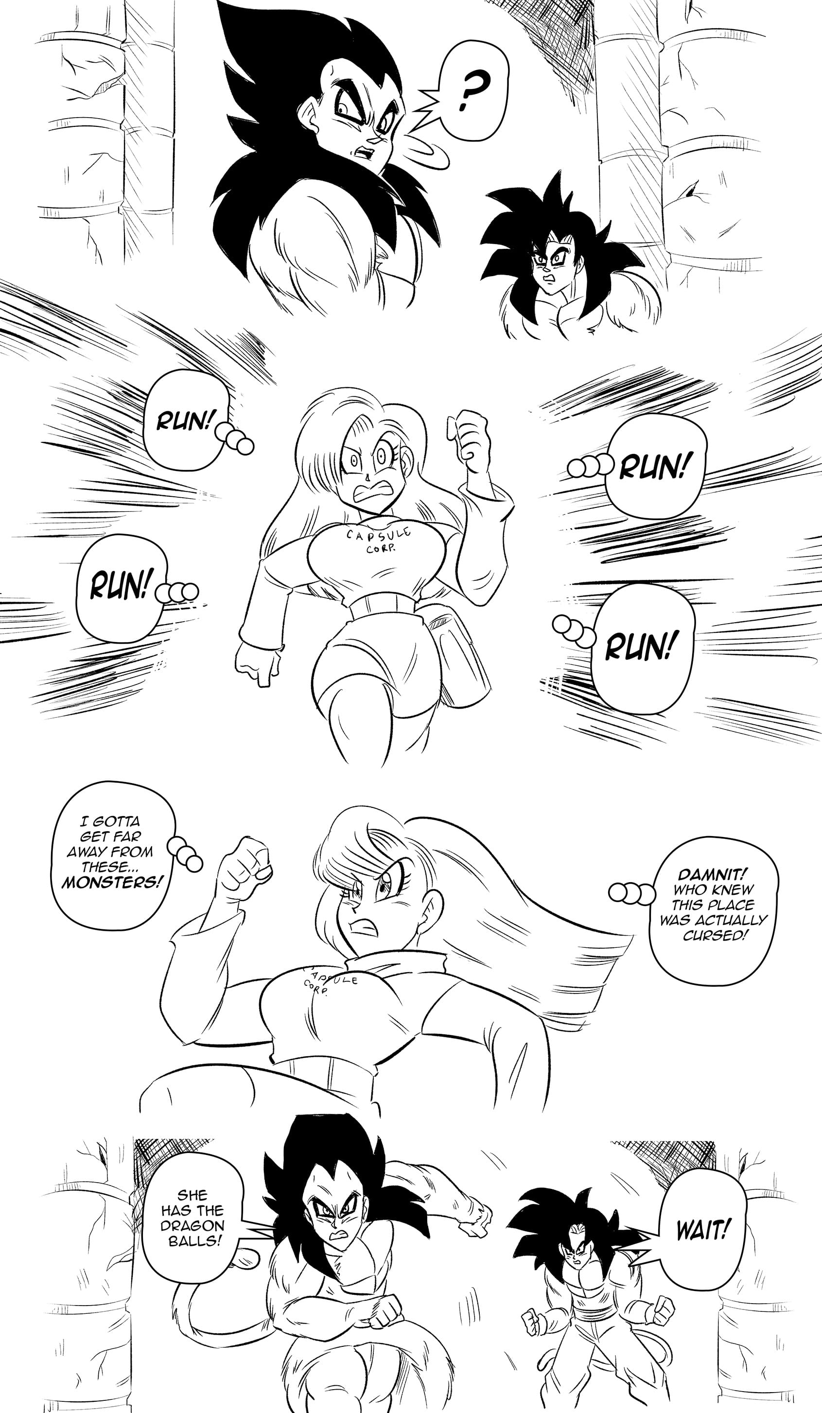 Mate of the Monkey King (Dragon Ball GT) [FunsexyDB] Chapter 2 - Page 32