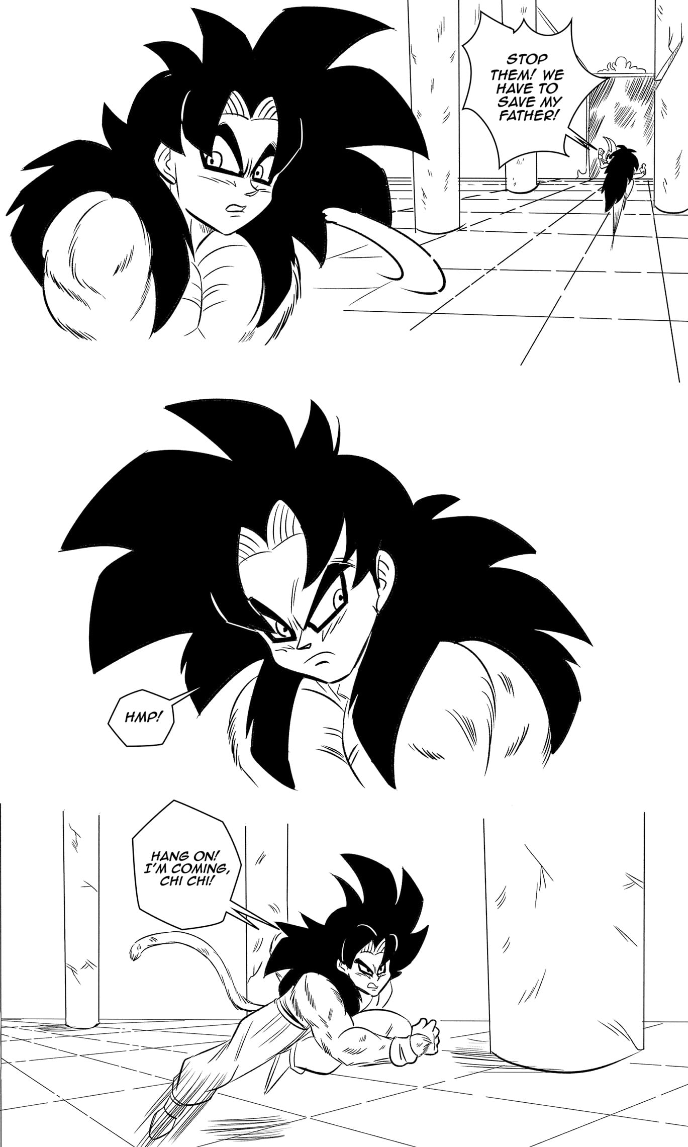 Mate of the Monkey King (Dragon Ball GT) [FunsexyDB] Chapter 2 - Page 34