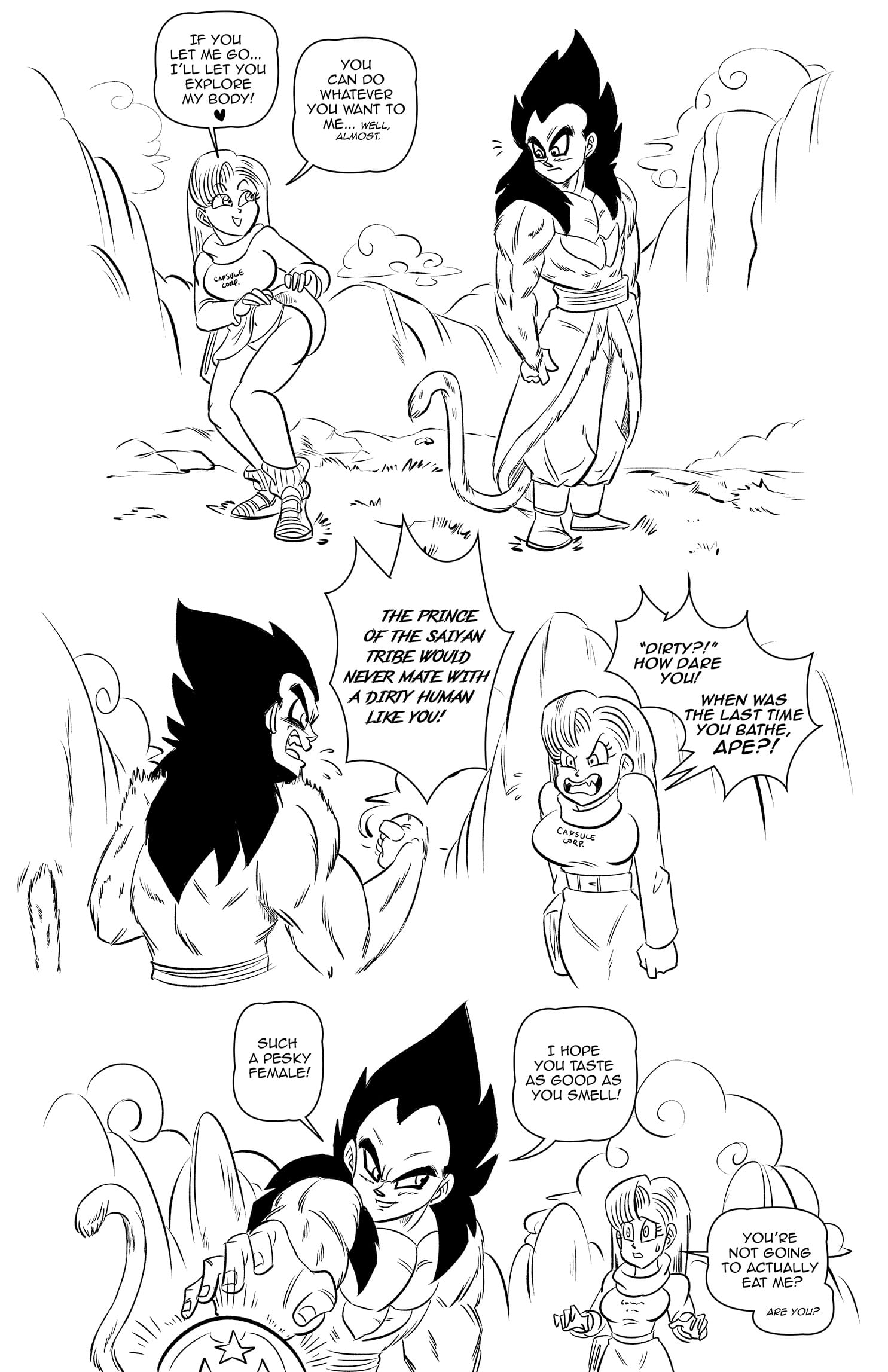Mate of the Monkey King (Dragon Ball GT) [FunsexyDB] Chapter 2 - Page 39