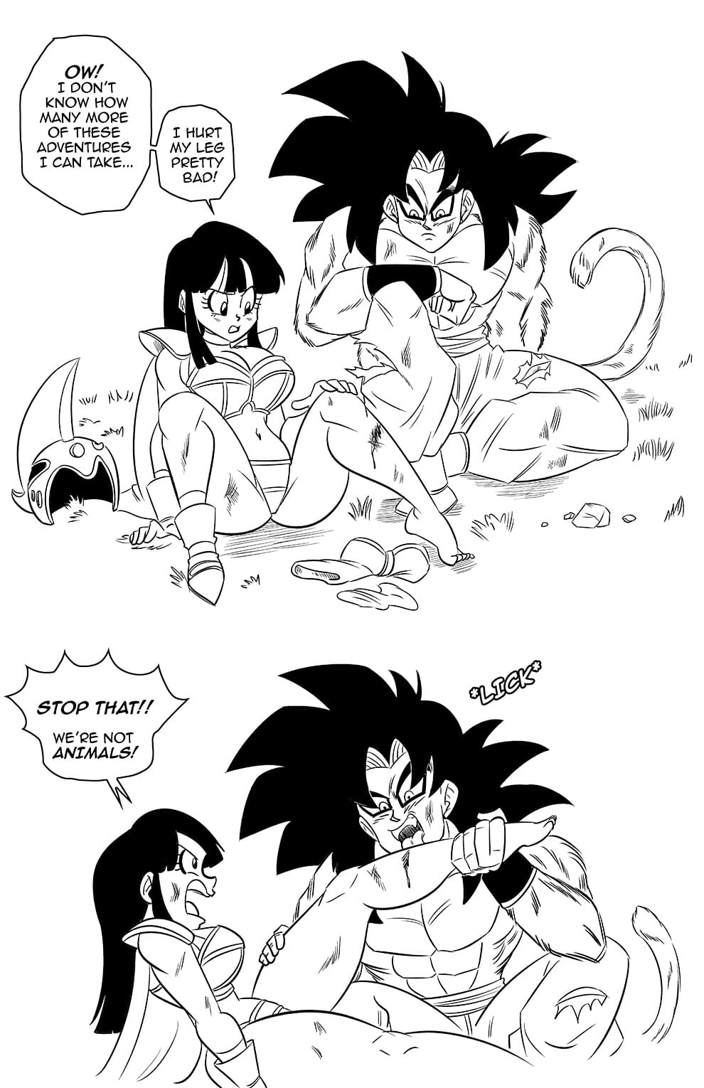 Mate of the Monkey King (Dragon Ball GT) [FunsexyDB] Chapter 2 - Page 5
