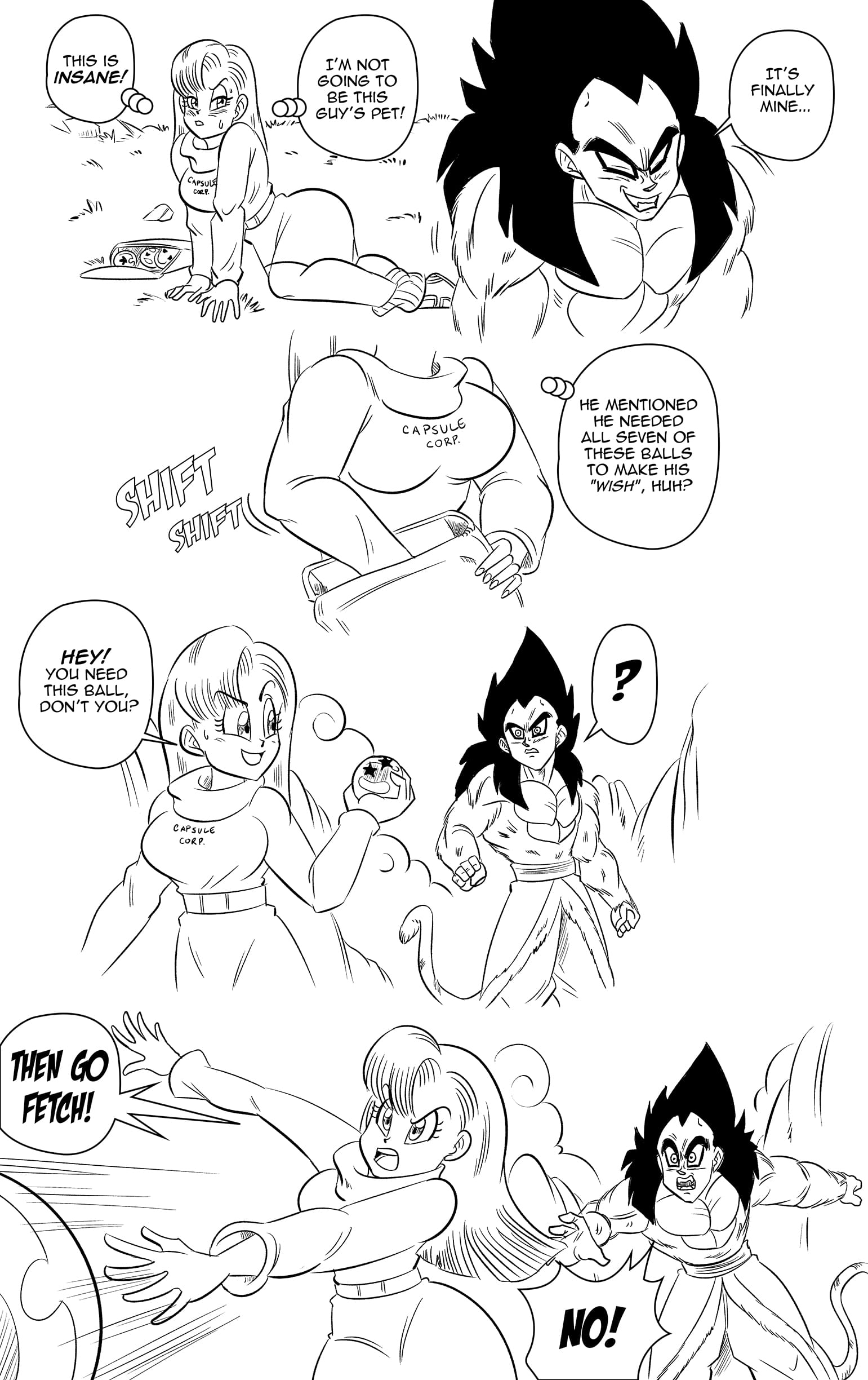 Mate of the Monkey King (Dragon Ball GT) [FunsexyDB] Chapter 2 - Page 55