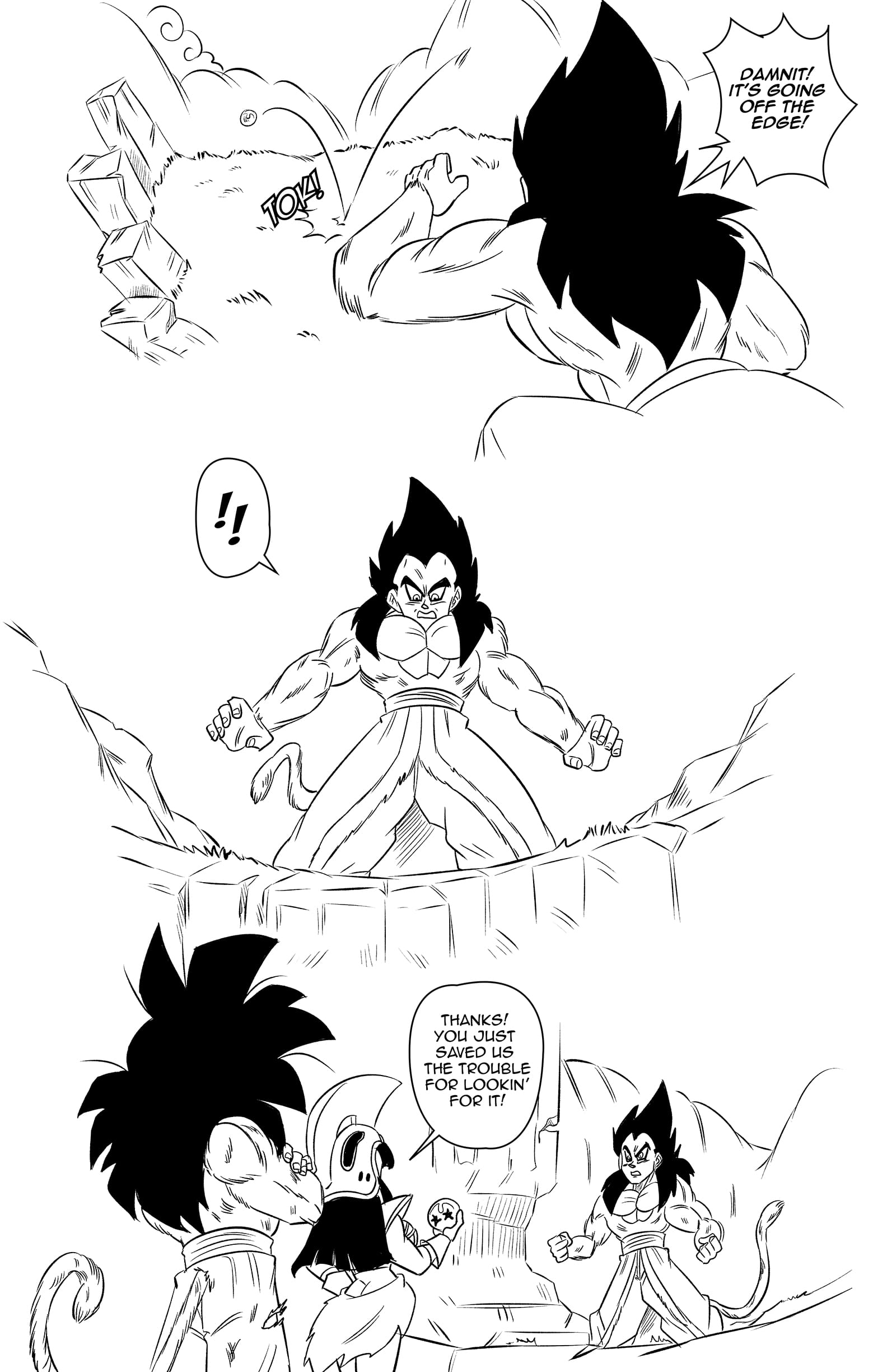 Mate of the Monkey King (Dragon Ball GT) [FunsexyDB] Chapter 2 - Page 56