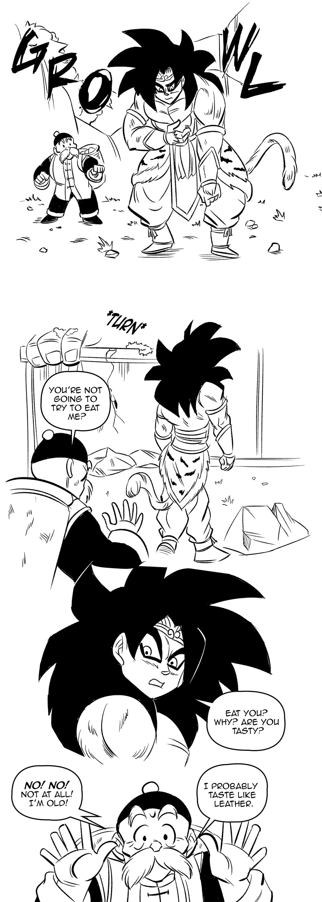 Mate of the Monkey King (Dragon Ball GT) [FunsexyDB] Chapter 2 - Page 9