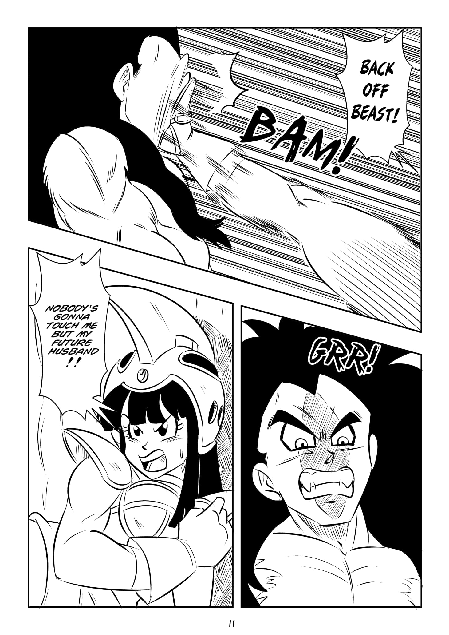 Mate of the Monkey King (Dragon Ball GT) [FunsexyDB] Chapter 3 - Page 11