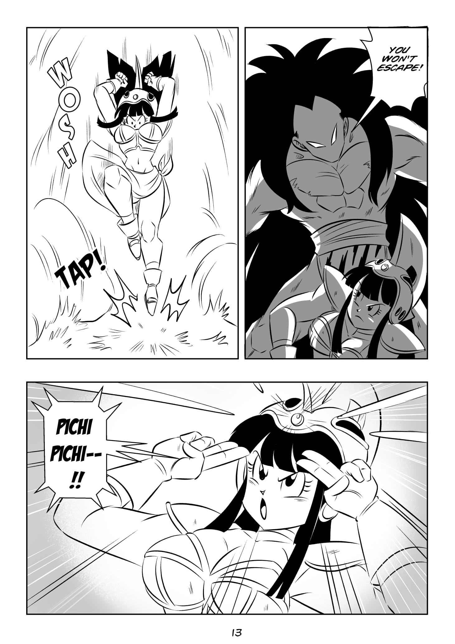 Mate of the Monkey King (Dragon Ball GT) [FunsexyDB] Chapter 3 - Page 14