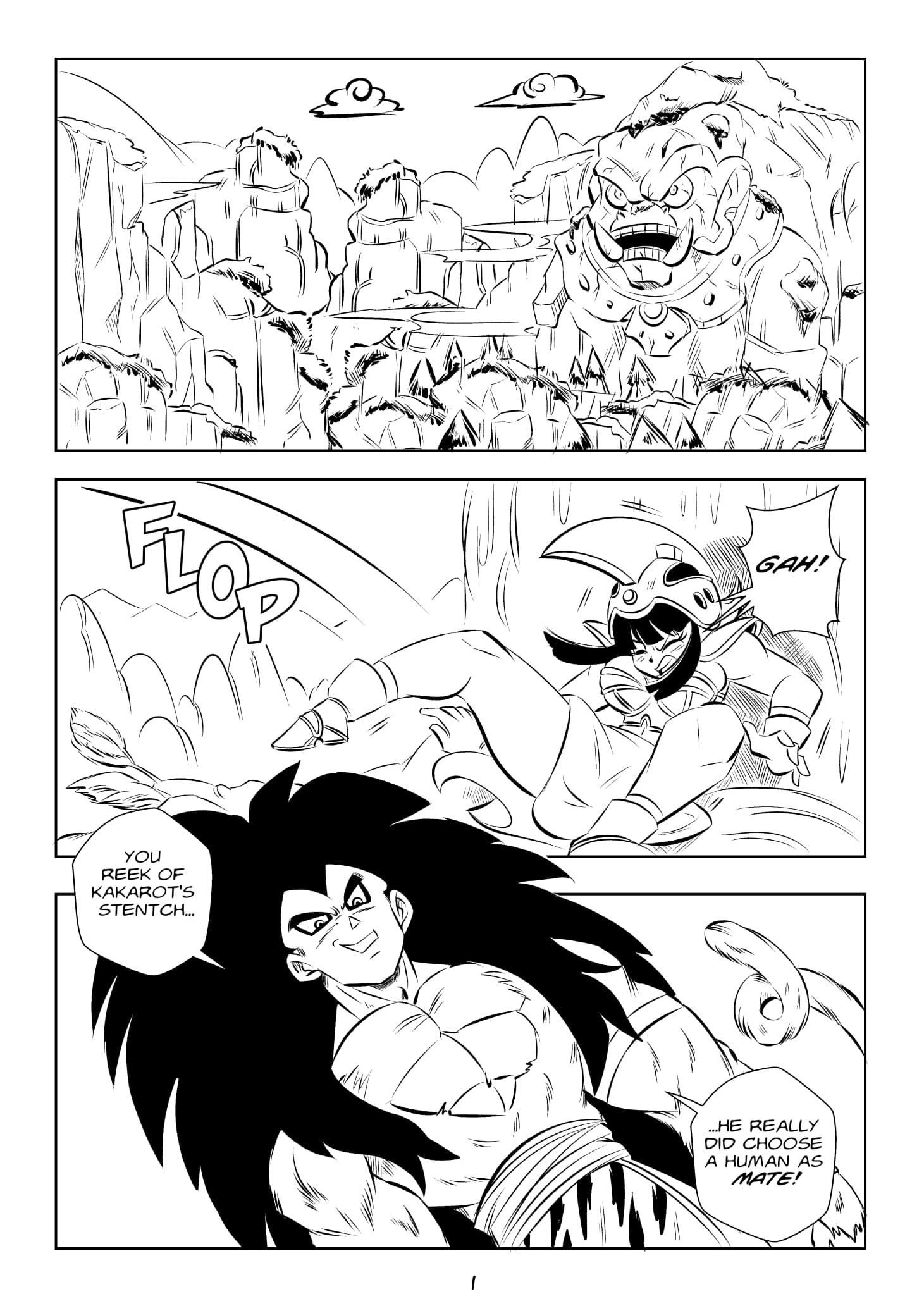Mate of the Monkey King (Dragon Ball GT) [FunsexyDB] Chapter 3 - Page 2