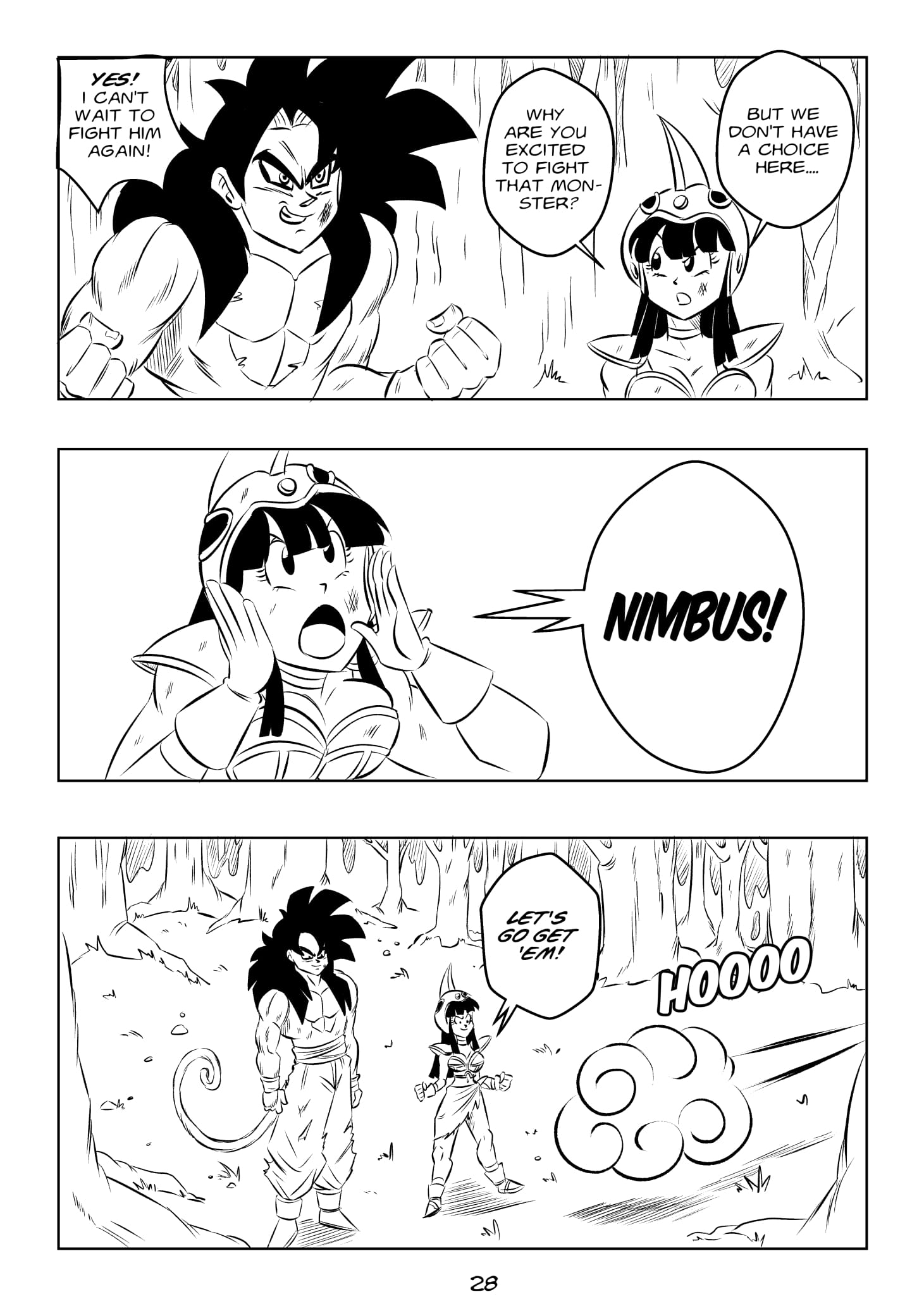 Mate of the Monkey King (Dragon Ball GT) [FunsexyDB] Chapter 3 - Page 29