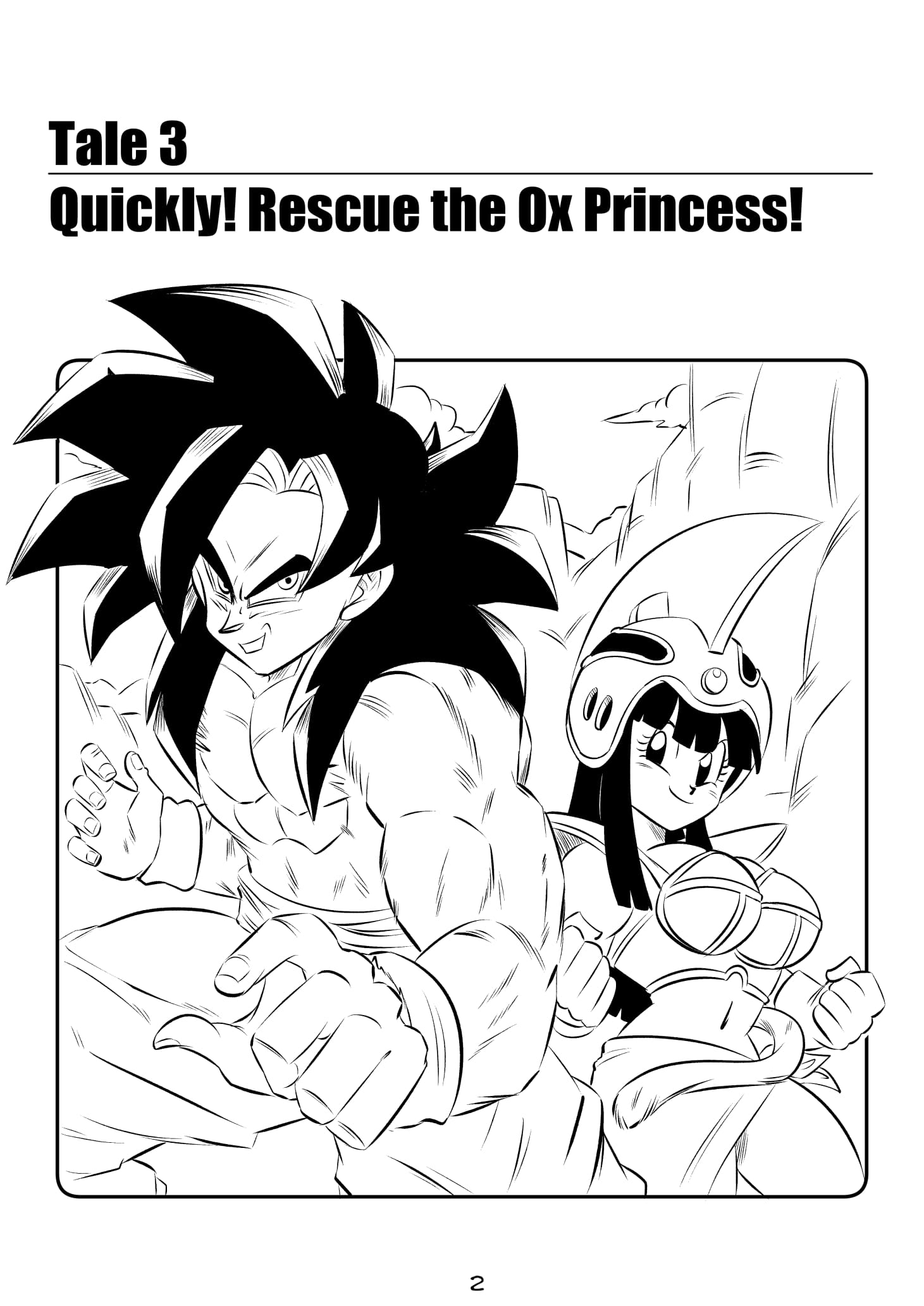 Mate of the Monkey King (Dragon Ball GT) [FunsexyDB] Chapter 3 - Page 3
