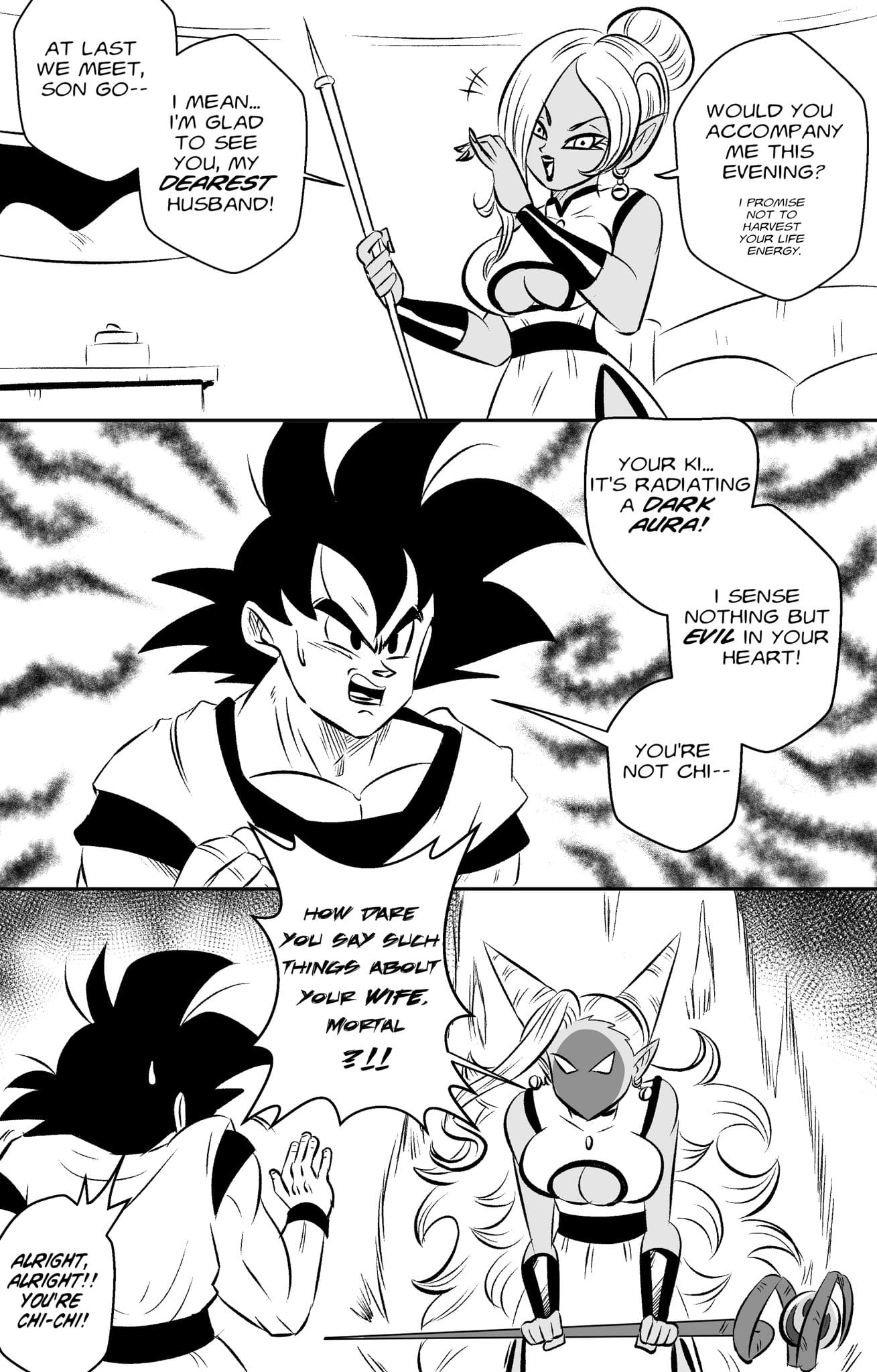 Fake Chichi (Dragon Ball Z) [FunsexyDB] Chapter 1 - Page 11