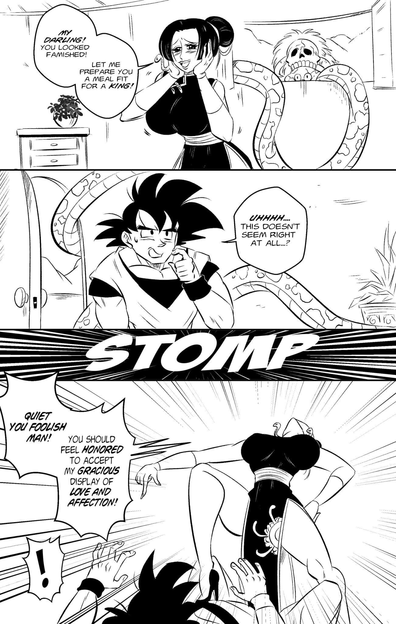 Fake Chichi (Dragon Ball Z) [FunsexyDB] Chapter 1 - Page 16