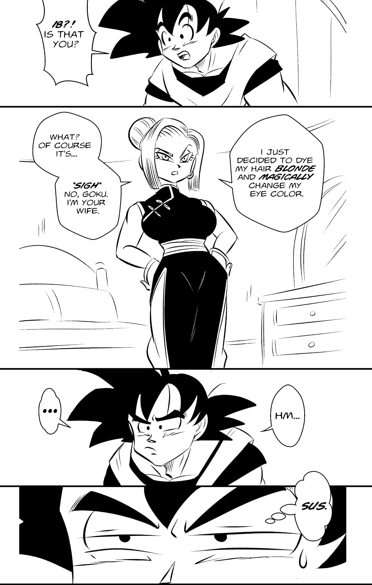 Fake Chichi (Dragon Ball Z) [FunsexyDB] Chapter 1 - Page 6