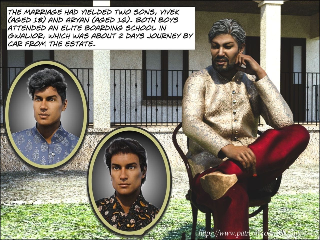 The Zamindar [Silk Route | Ira Raman] Chapter 1 - Page 4