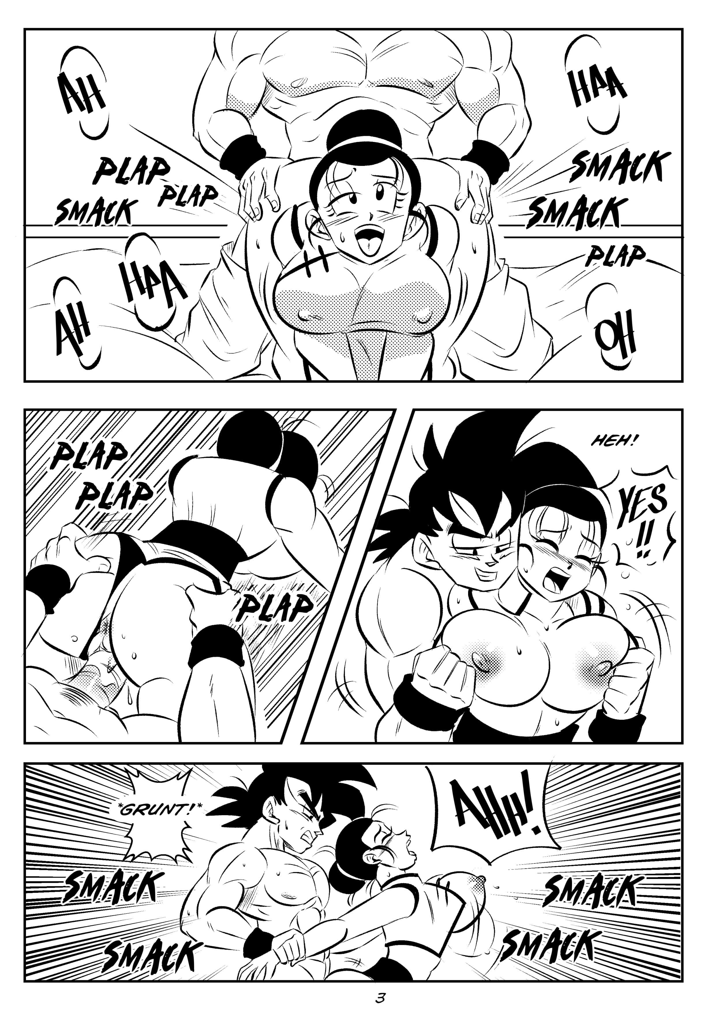 No Time To Waste! (Dragon Ball Z) [FunsexyDB] Chapter 1 - Page 3