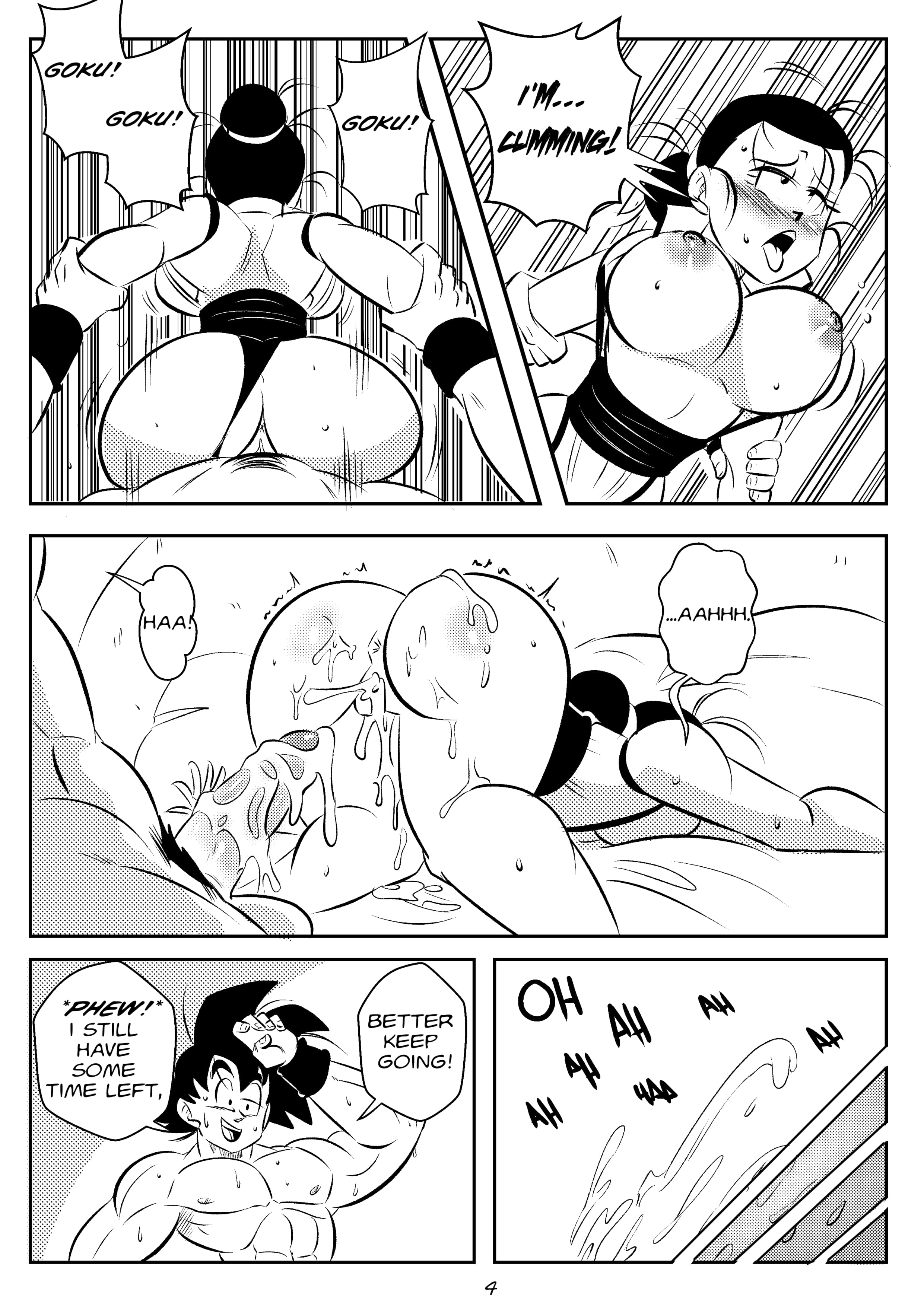 No Time To Waste! (Dragon Ball Z) [FunsexyDB] Chapter 1 - Page 4