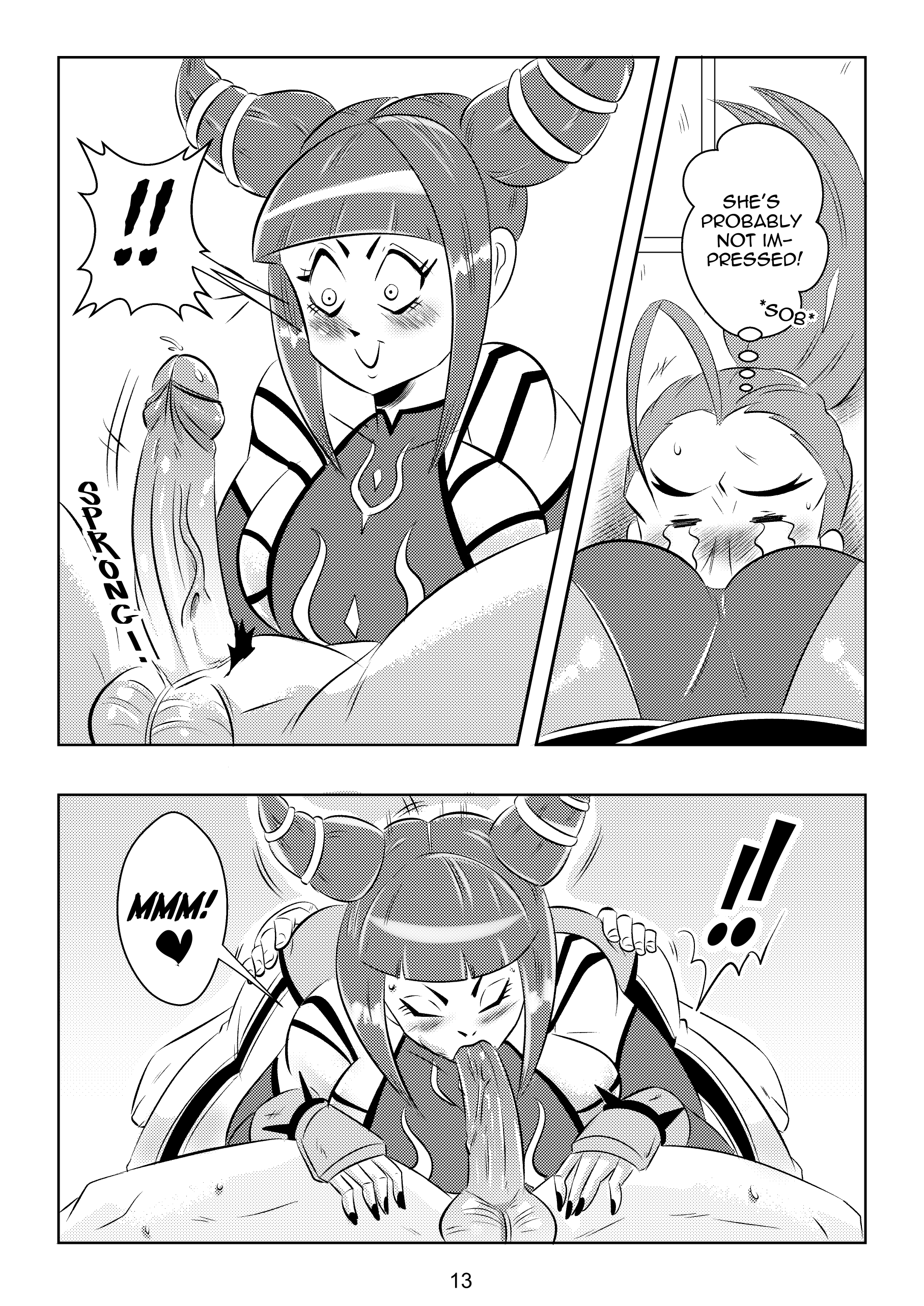 Ultimate Saikyo Sex Style (Street Fighter) [FunsexyDB] Chapter 1 - Page 14