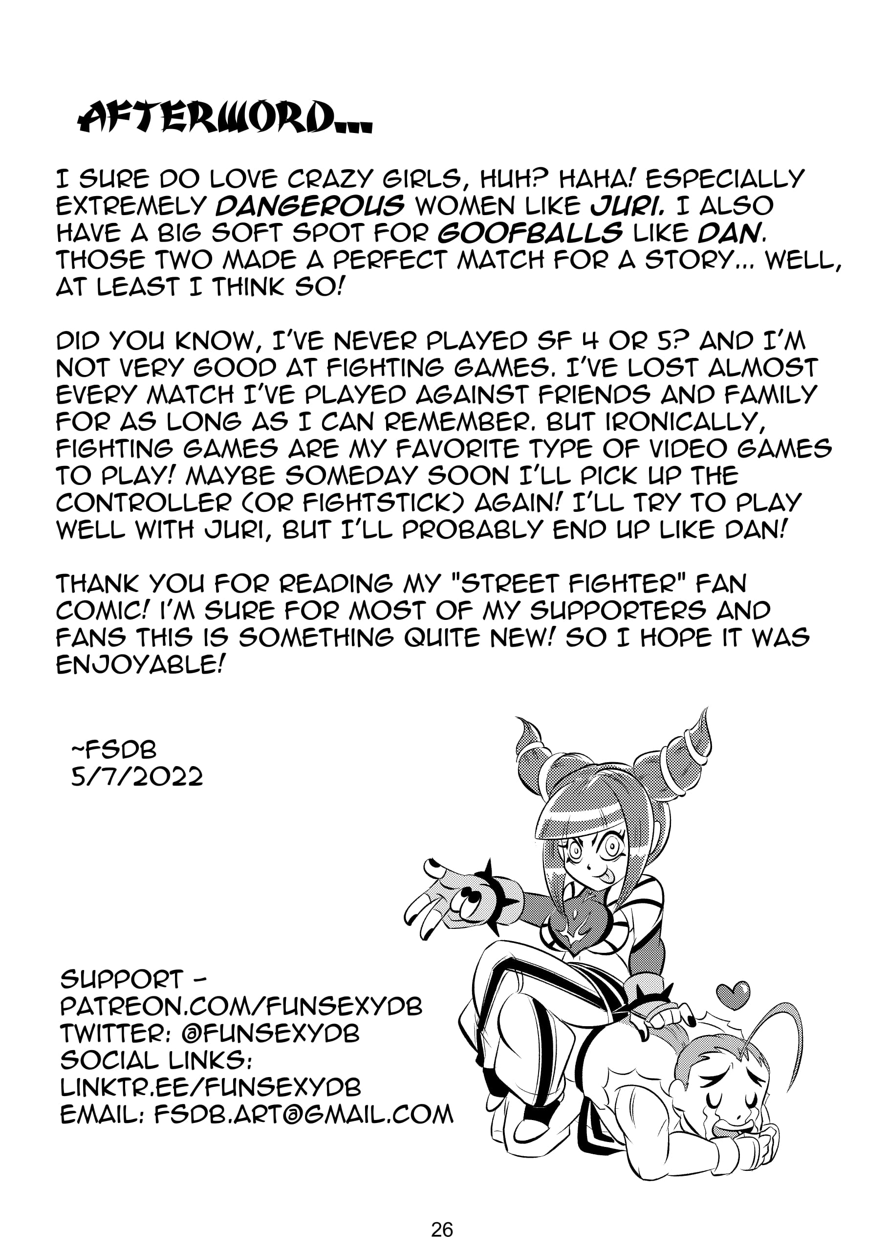 Ultimate Saikyo Sex Style (Street Fighter) [FunsexyDB] Chapter 1 - Page 27