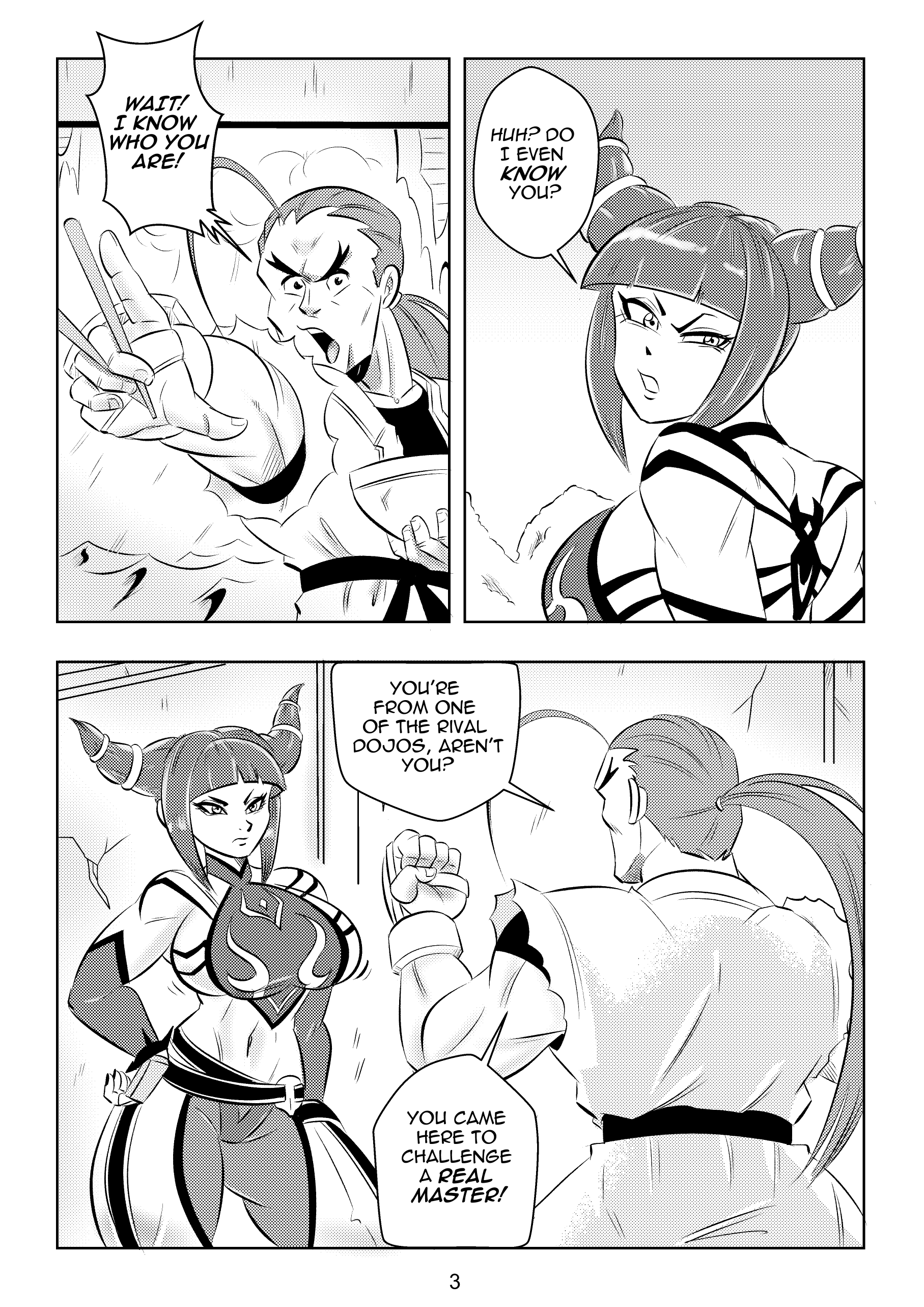 Ultimate Saikyo Sex Style (Street Fighter) [FunsexyDB] Chapter 1 - Page 4