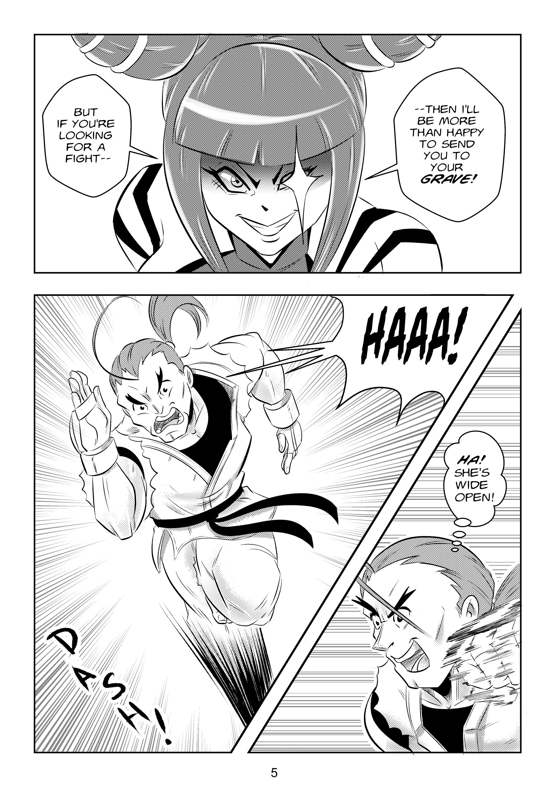 Ultimate Saikyo Sex Style (Street Fighter) [FunsexyDB] Chapter 1 - Page 6