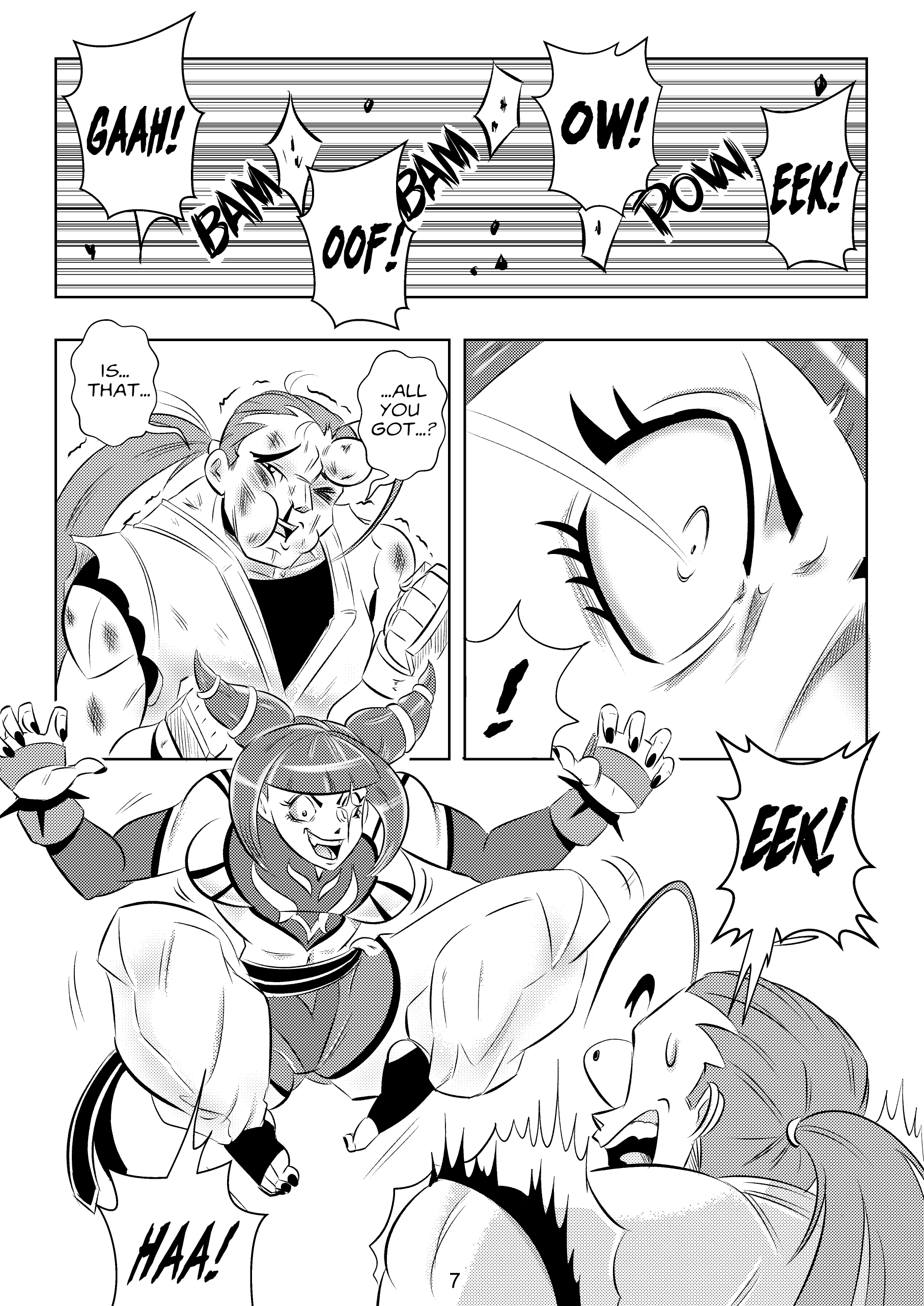Ultimate Saikyo Sex Style (Street Fighter) [FunsexyDB] Chapter 1 - Page 8