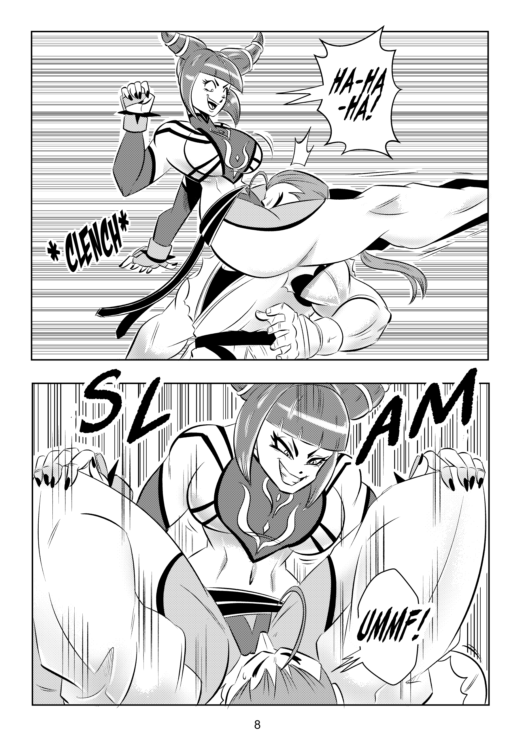 Ultimate Saikyo Sex Style (Street Fighter) [FunsexyDB] Chapter 1 - Page 9