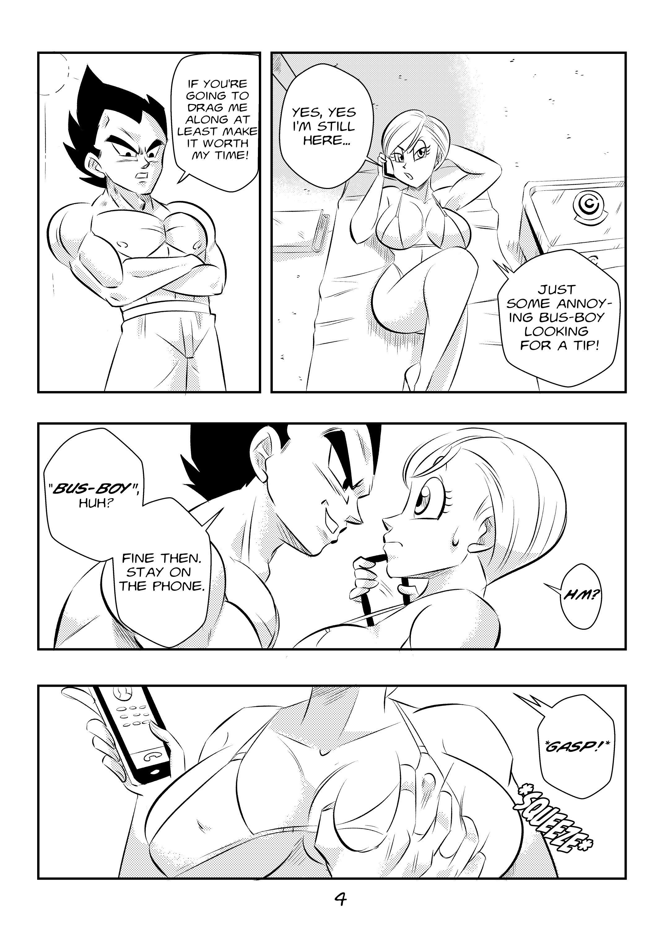 Beach Call (Dragon Ball Super) [FunsexyDB] Chapter 1 - Page 4