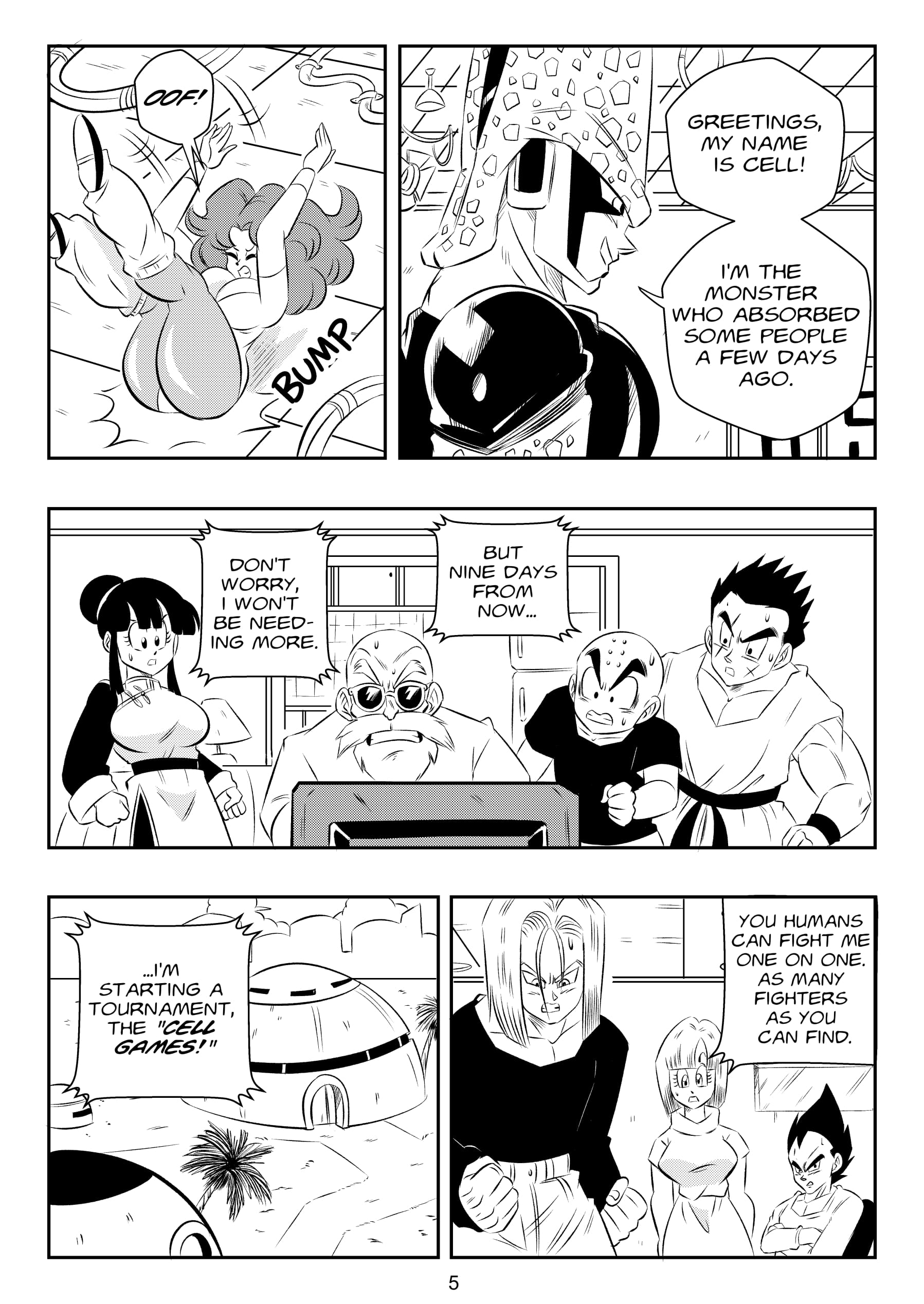 The Perfect Broadcast (Dragon Ball) [FunsexyDB] Chapter 1 - Page 6