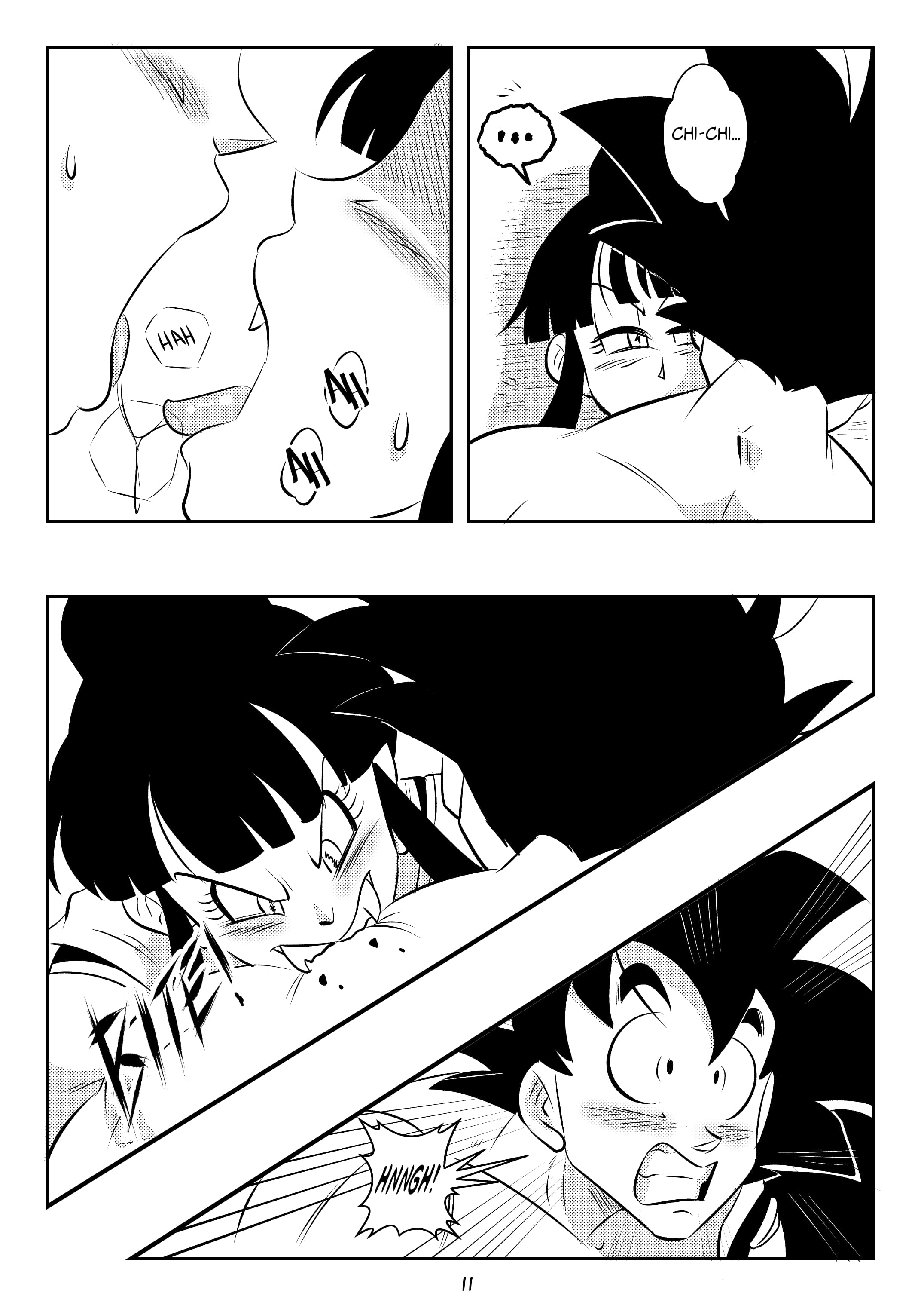 Evil Mist (Dragon Ball Z) [FunsexyDB] Chapter 1 - Page 13