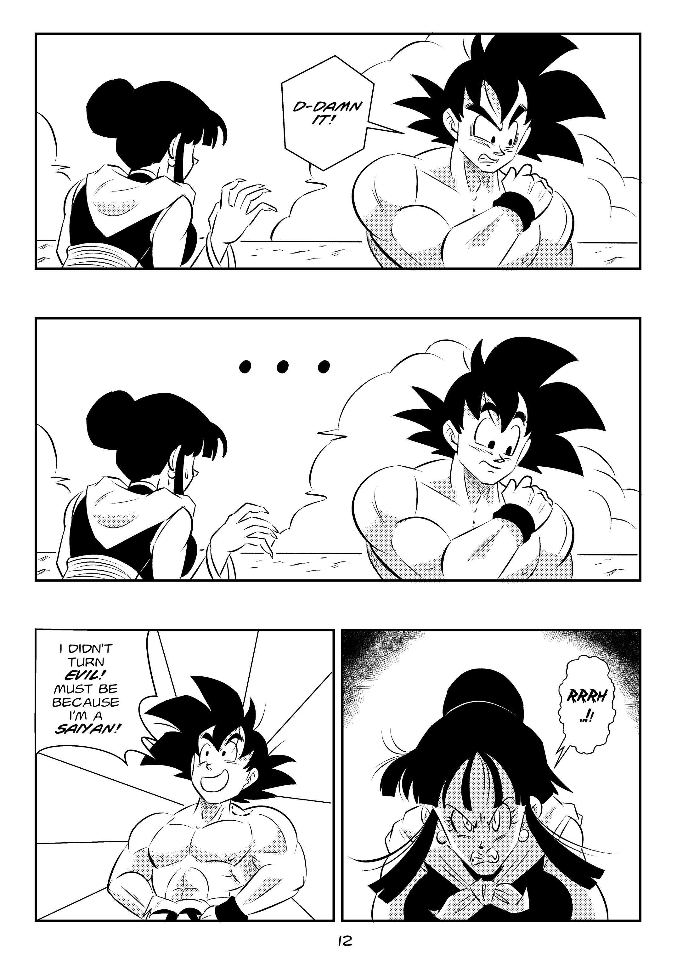 Evil Mist (Dragon Ball Z) [FunsexyDB] Chapter 1 - Page 14