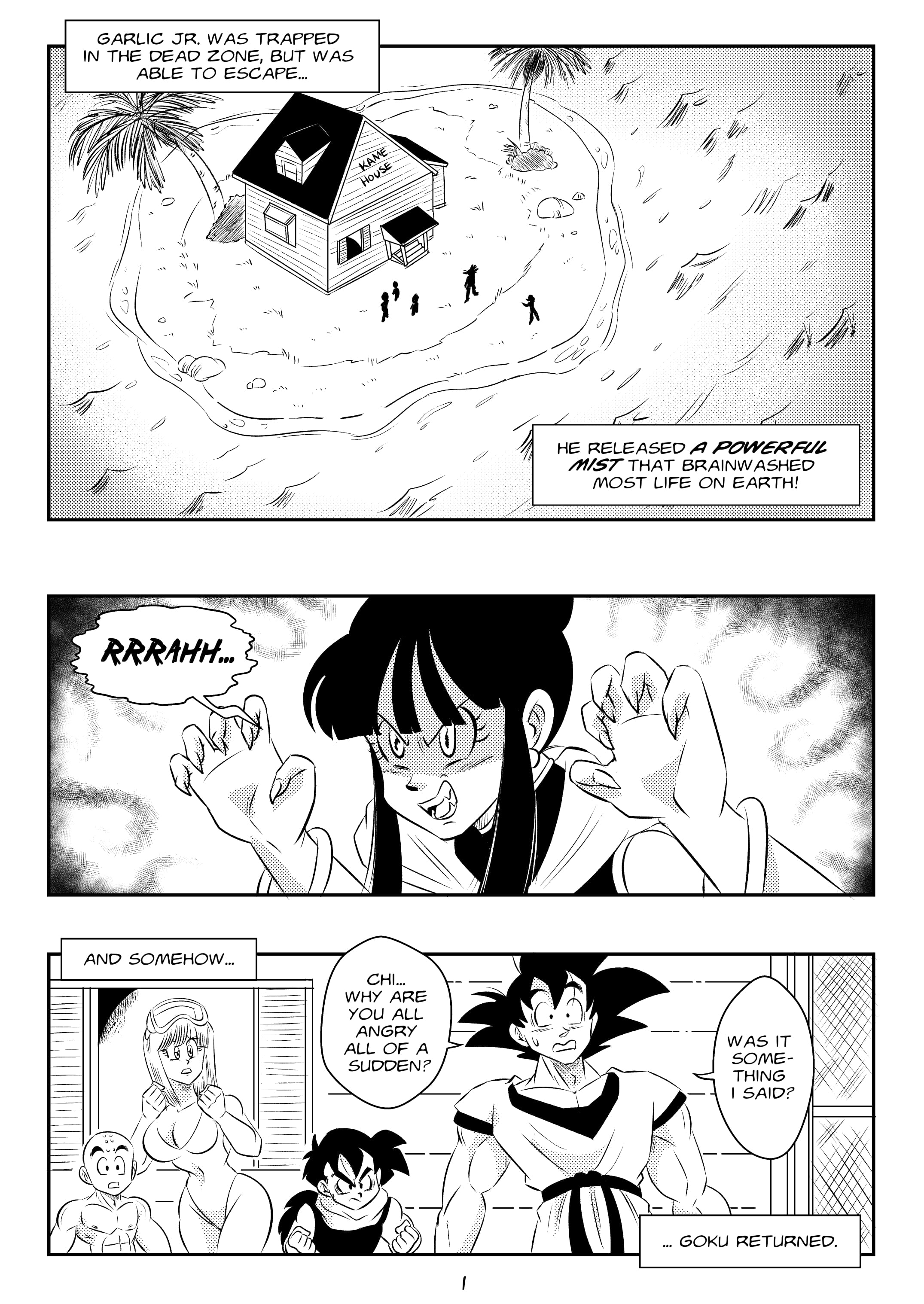 Evil Mist (Dragon Ball Z) [FunsexyDB] Chapter 1 - Page 3