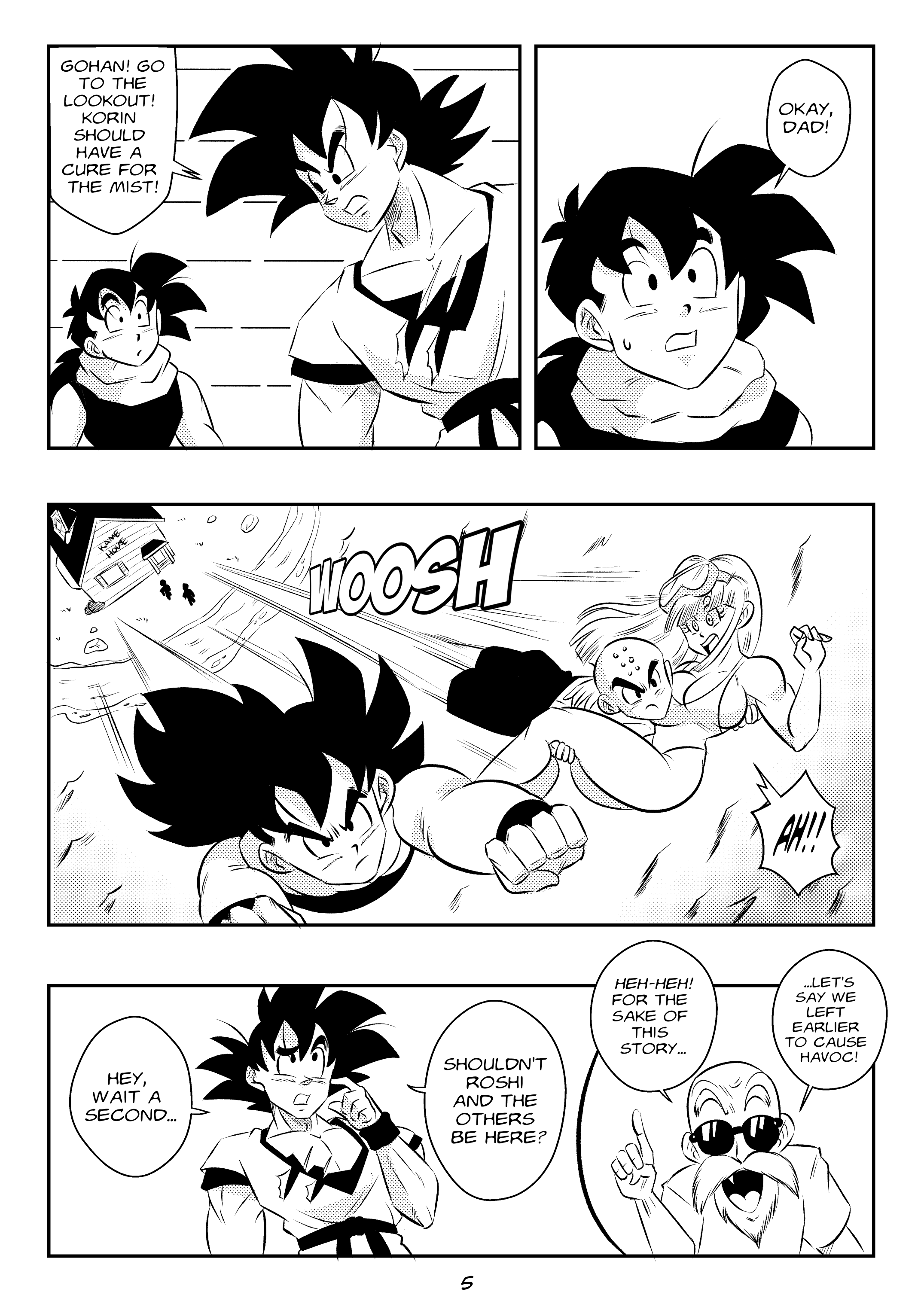 Evil Mist (Dragon Ball Z) [FunsexyDB] Chapter 1 - Page 7