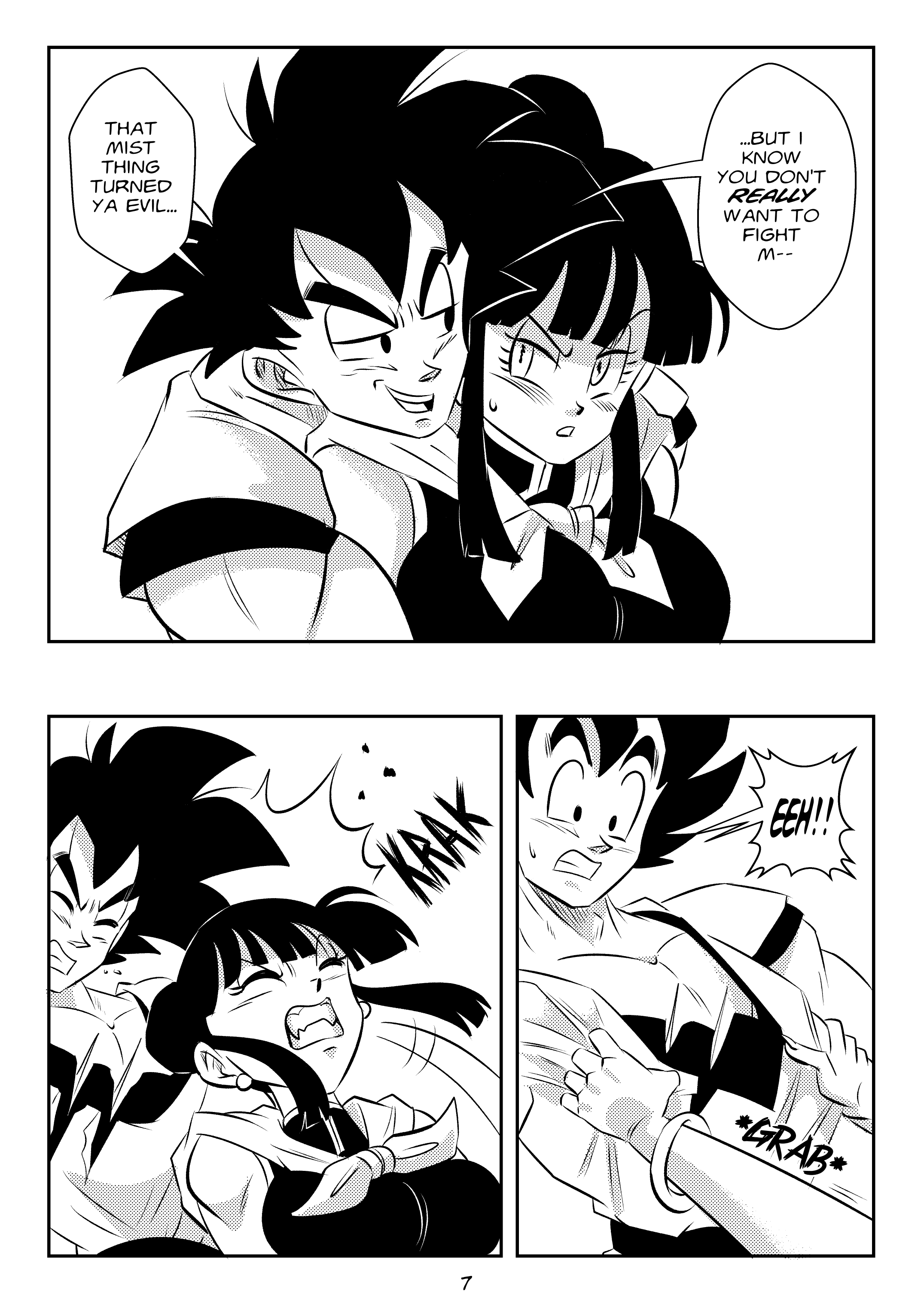 Evil Mist (Dragon Ball Z) [FunsexyDB] Chapter 1 - Page 9